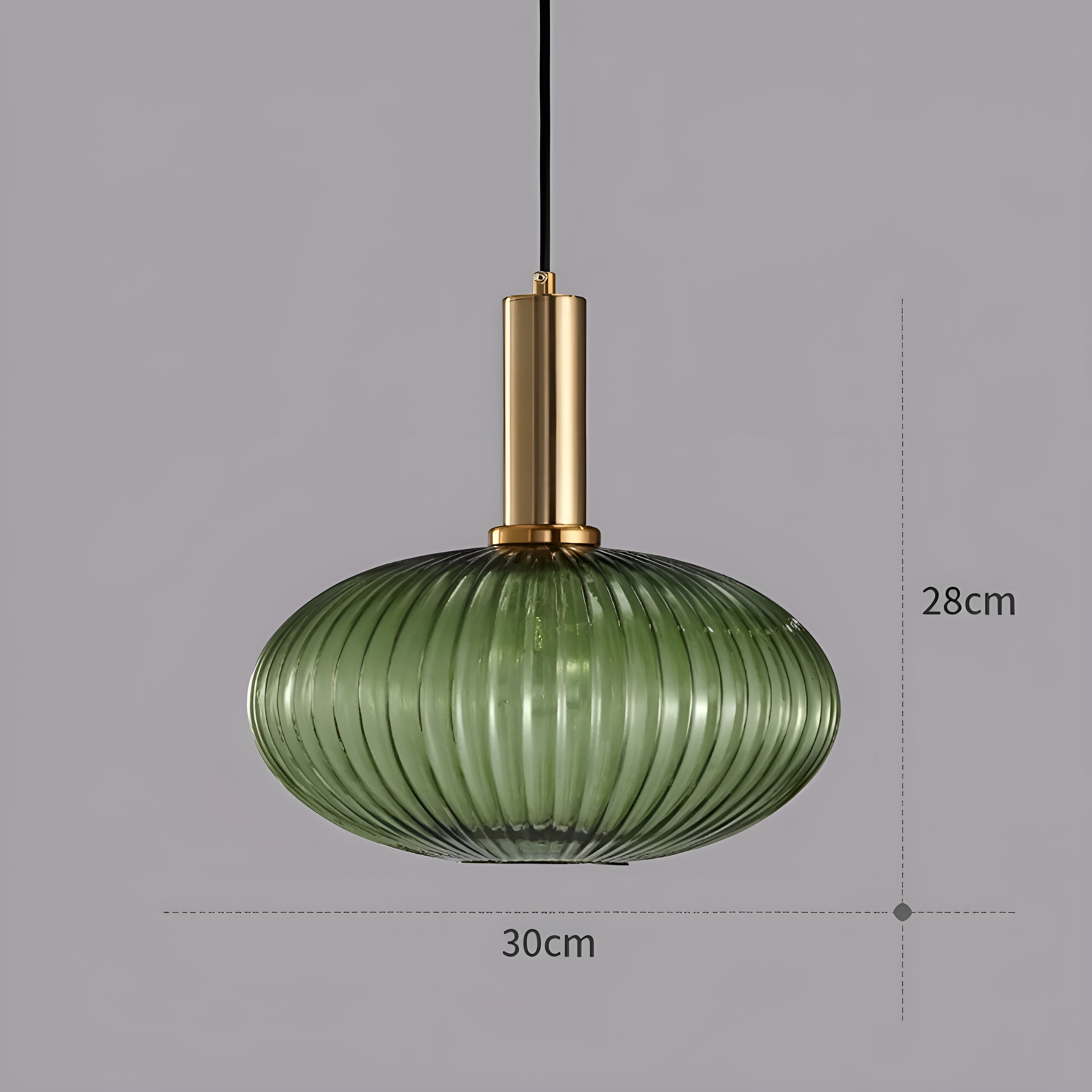 GlowVerse – Vintage Colorful Glass Pendant Light for Dining and Bedroom