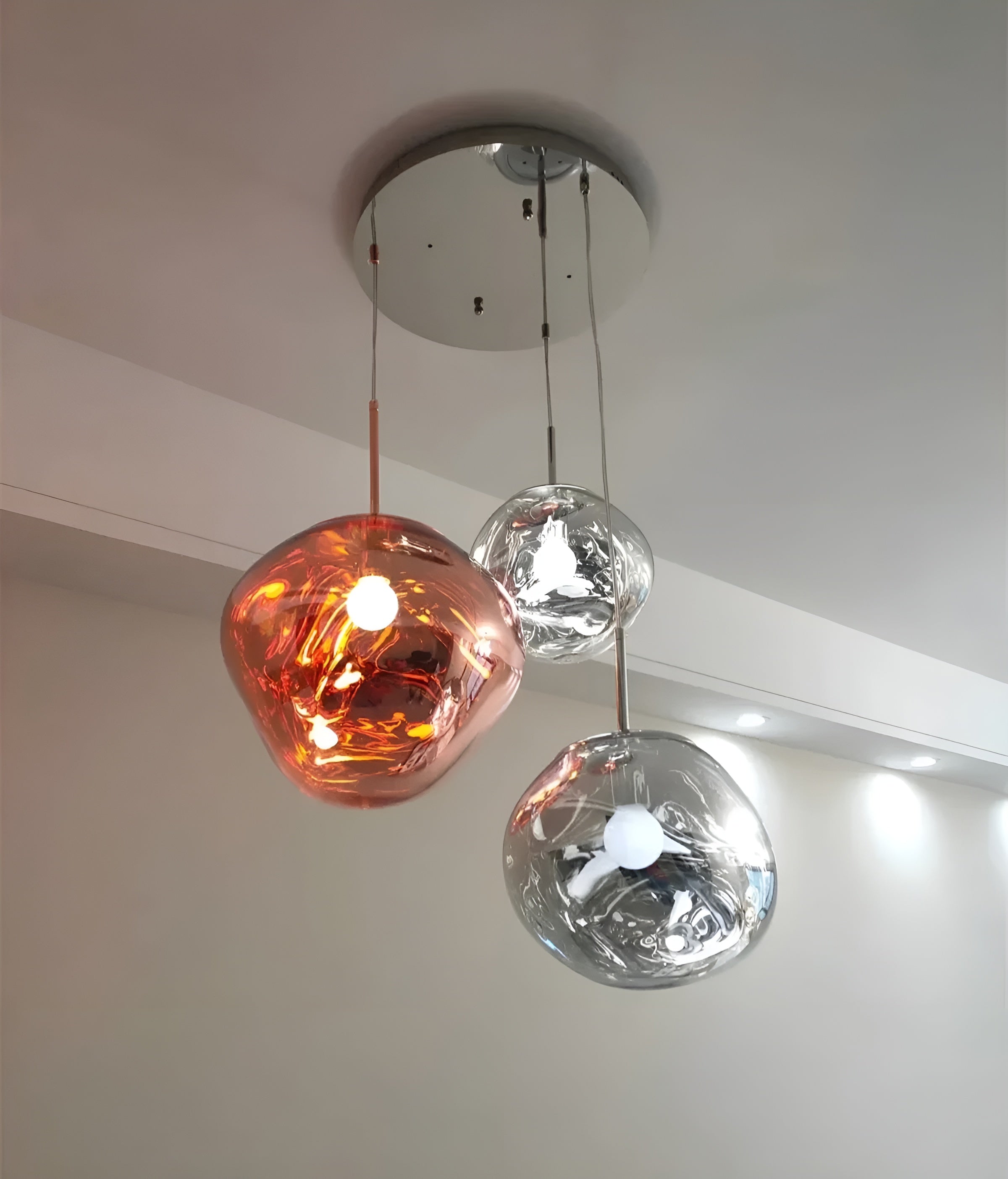LumiMarble – Macaron Deco Pendant Light a Modern Reflective Home Lighting