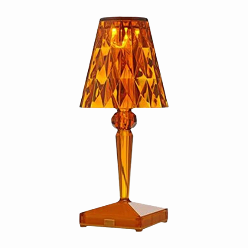 LumiCrystal – Wireless dimmable LED crystal table lamp for indoor ambience