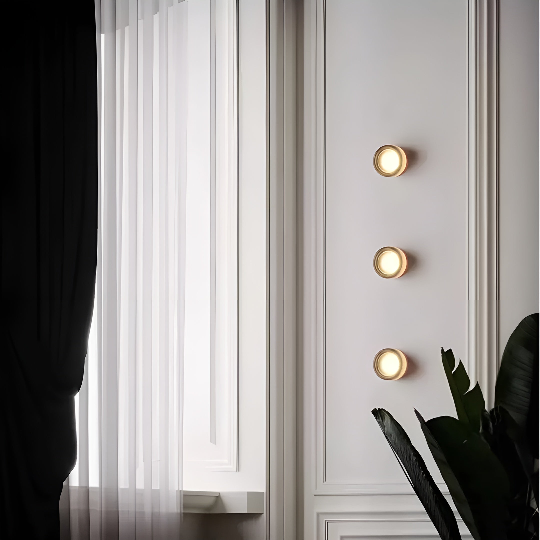 GleamAura – Modern Scandinavian Wall Lamp with Warm LED Lighting