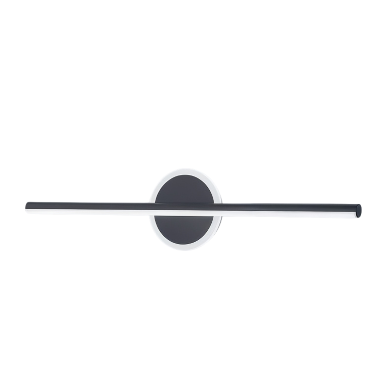 GleamNova – Black and gold LED wall lamp with modern warm lighting