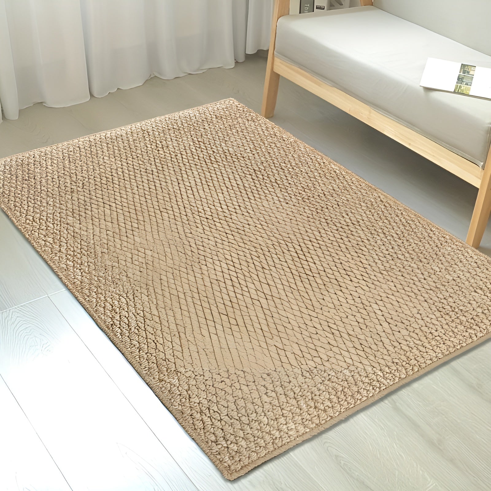 TerraMat – Teppes Natural Jute Door Mat - Durable Non-Slip Doormat for Stylish Entrances