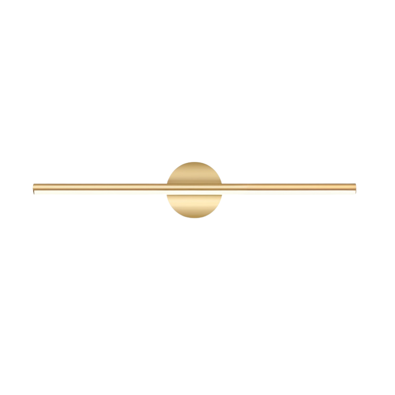 GleamNova – Black and gold LED wall lamp with modern warm lighting