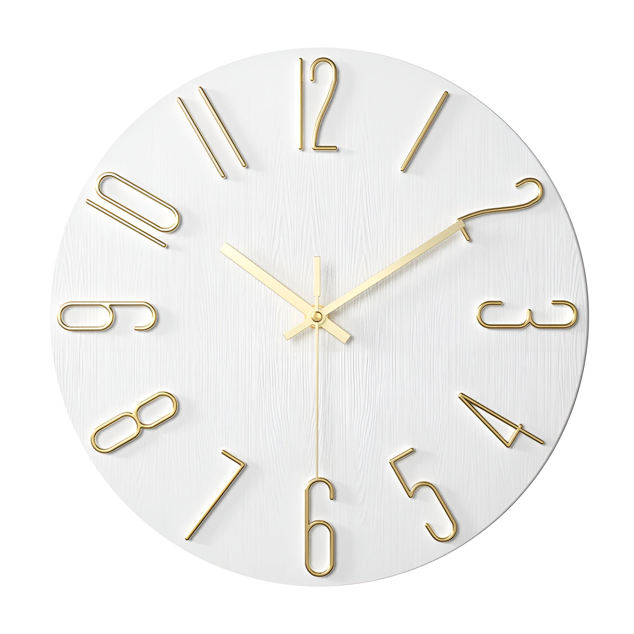 Templa – Modern Wall Clock Silent Quartz Clock for Living Room Home Decor Minimalist Design
