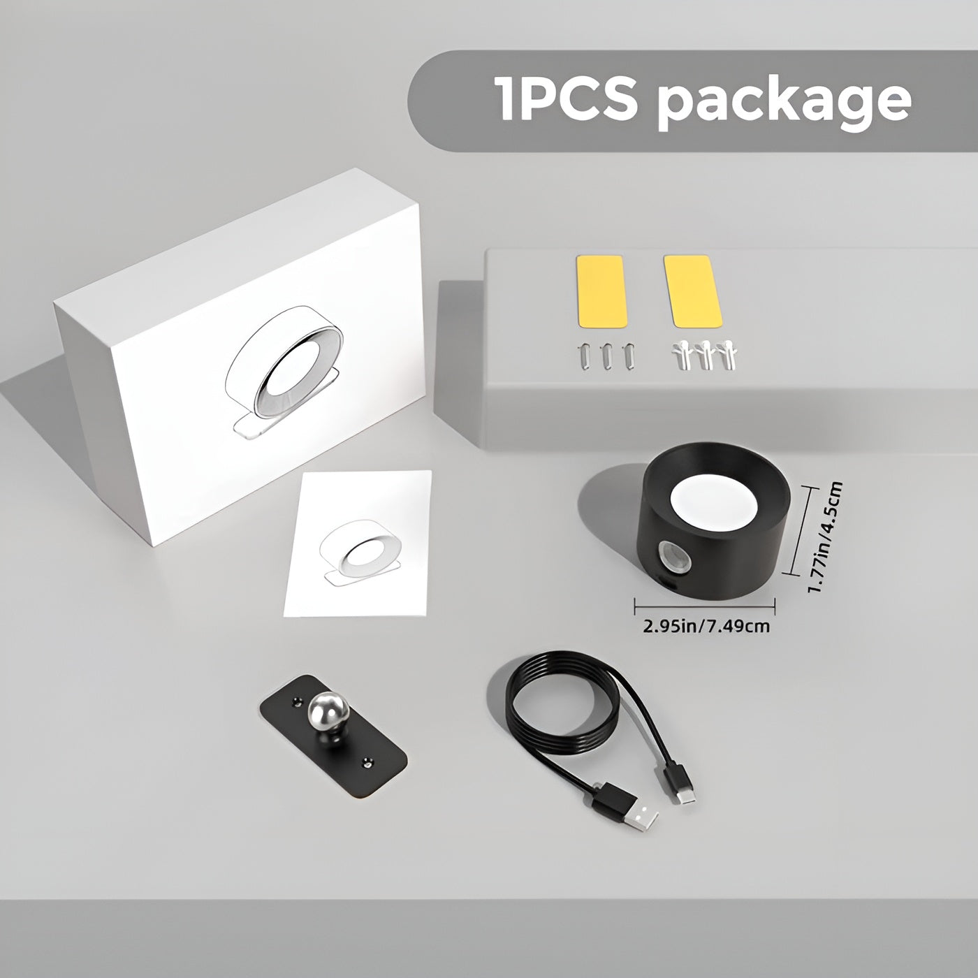 Lumenova – Wireless Wall Lamp Magnetic Cordless LED Light for Home Use