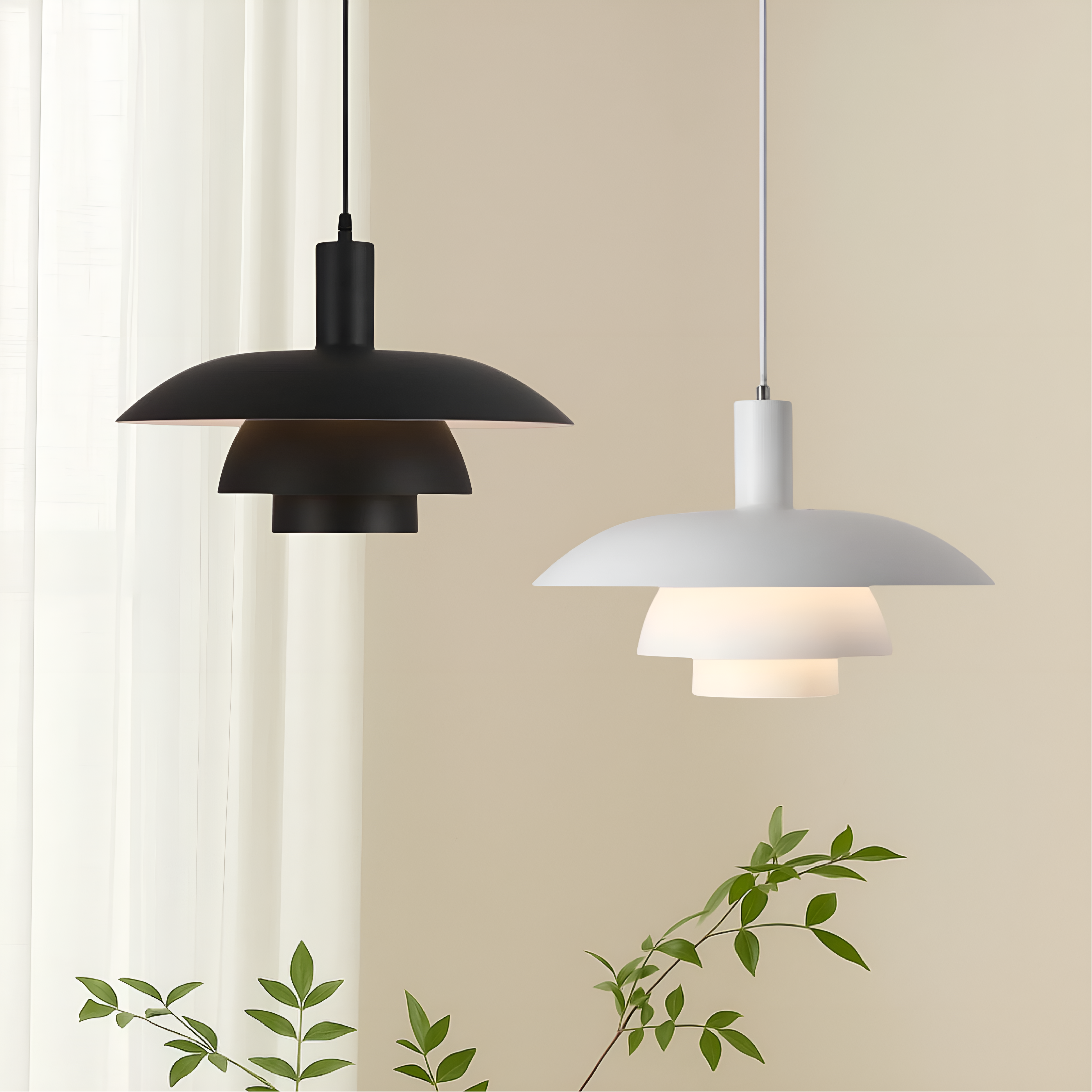 Nordahlux – Pendant Lamp Danish Style LED Minimalist Ceiling Light Fixture