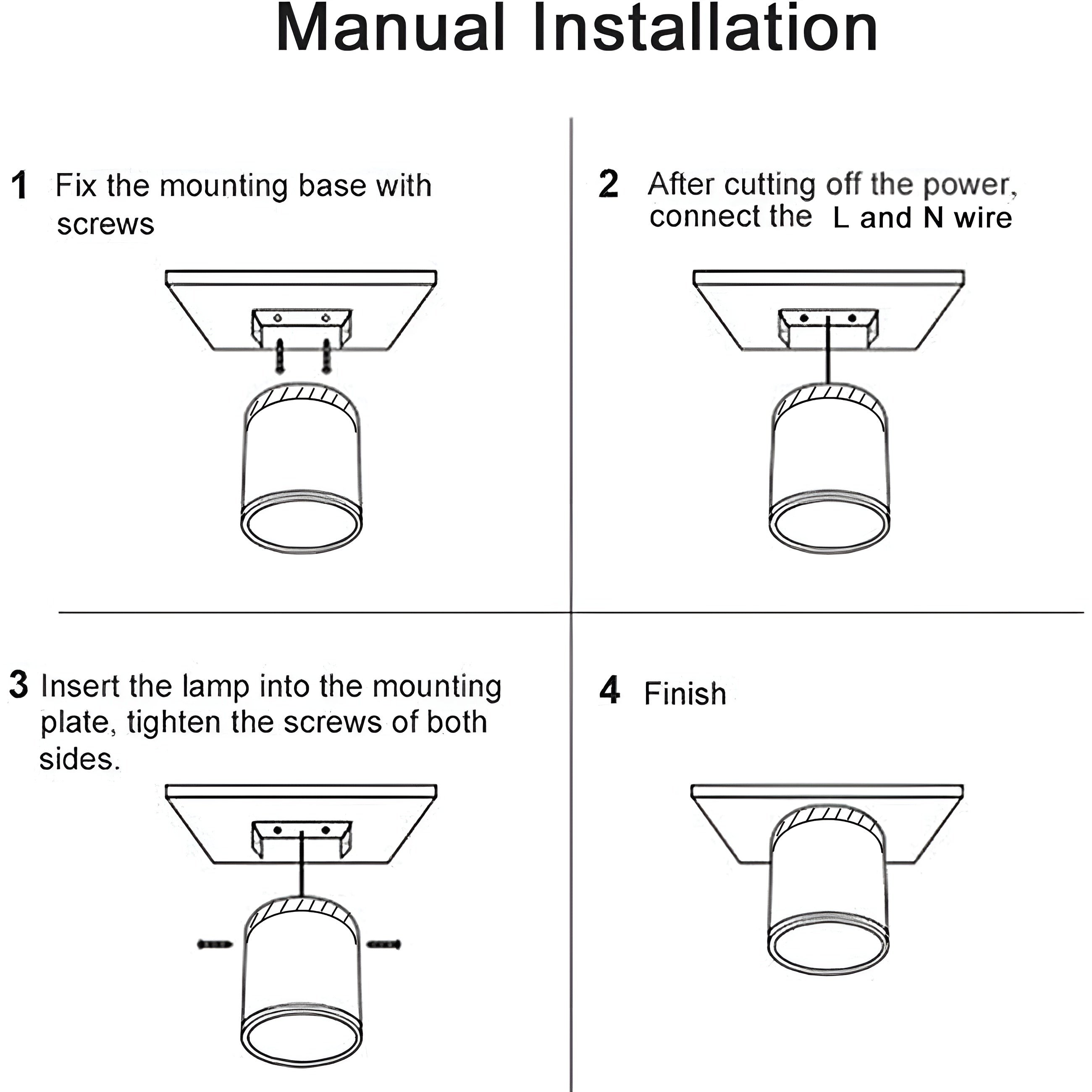 LumiCyl – Cylinder Flush Ceiling Light with Modern Minimalist LED Space-Saving Lighting