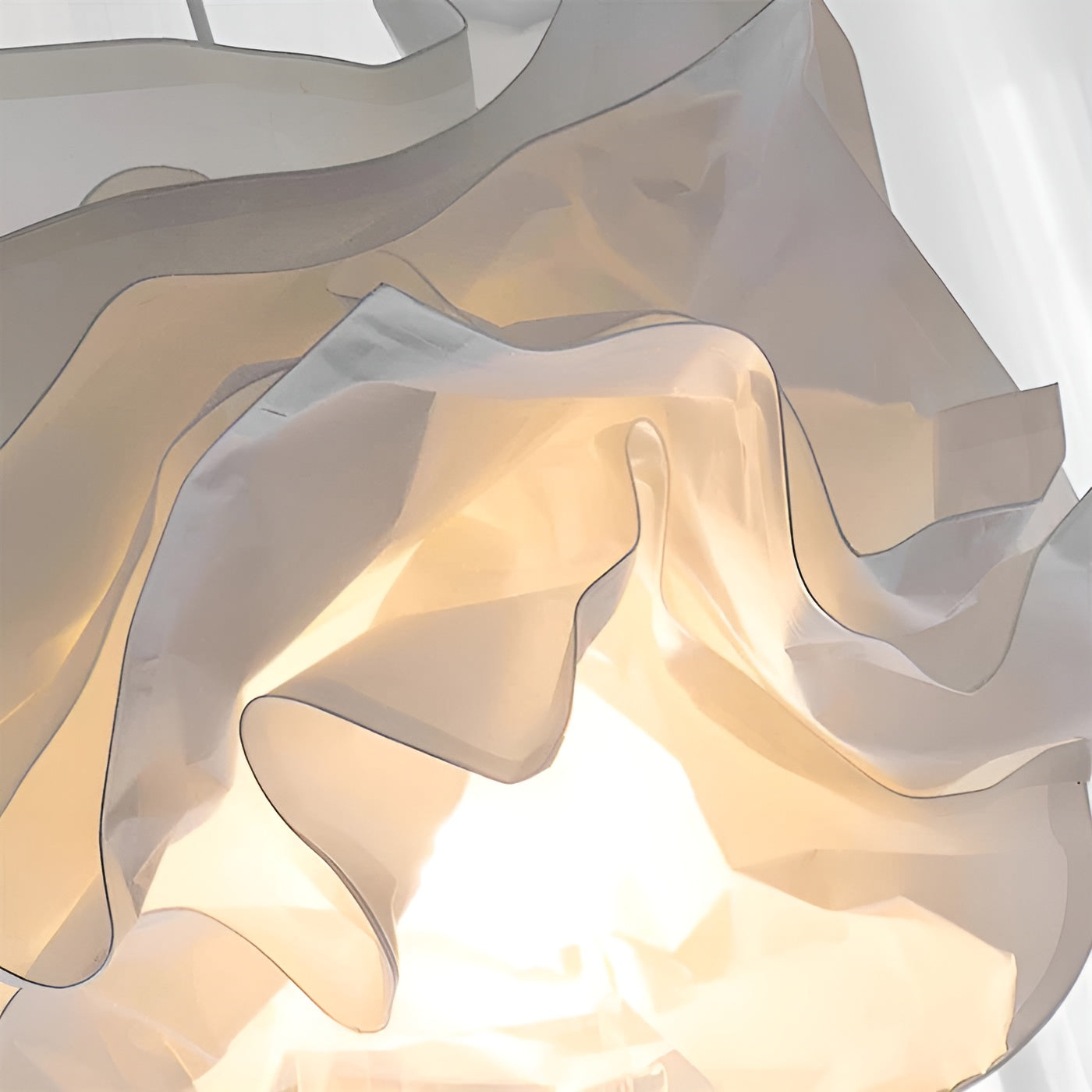 Cloudéa – Nordic Paper Cloud Pendant Light with Tri-Color LED Glow