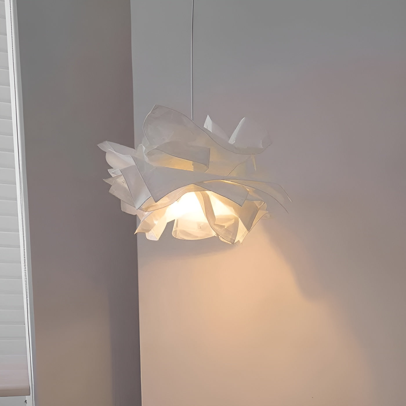 Cloudéa – Nordic Paper Cloud Pendant Light with Tri-Color LED Glow
