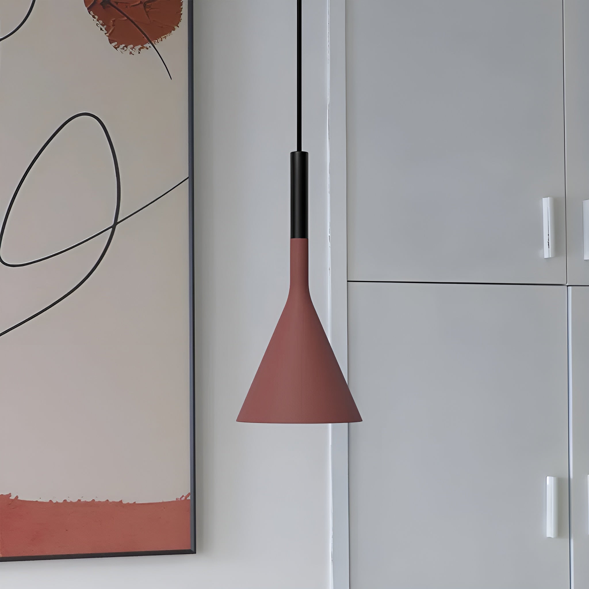 CementoGlow – Modern Concrete Pendant Light for Stylish Interiors