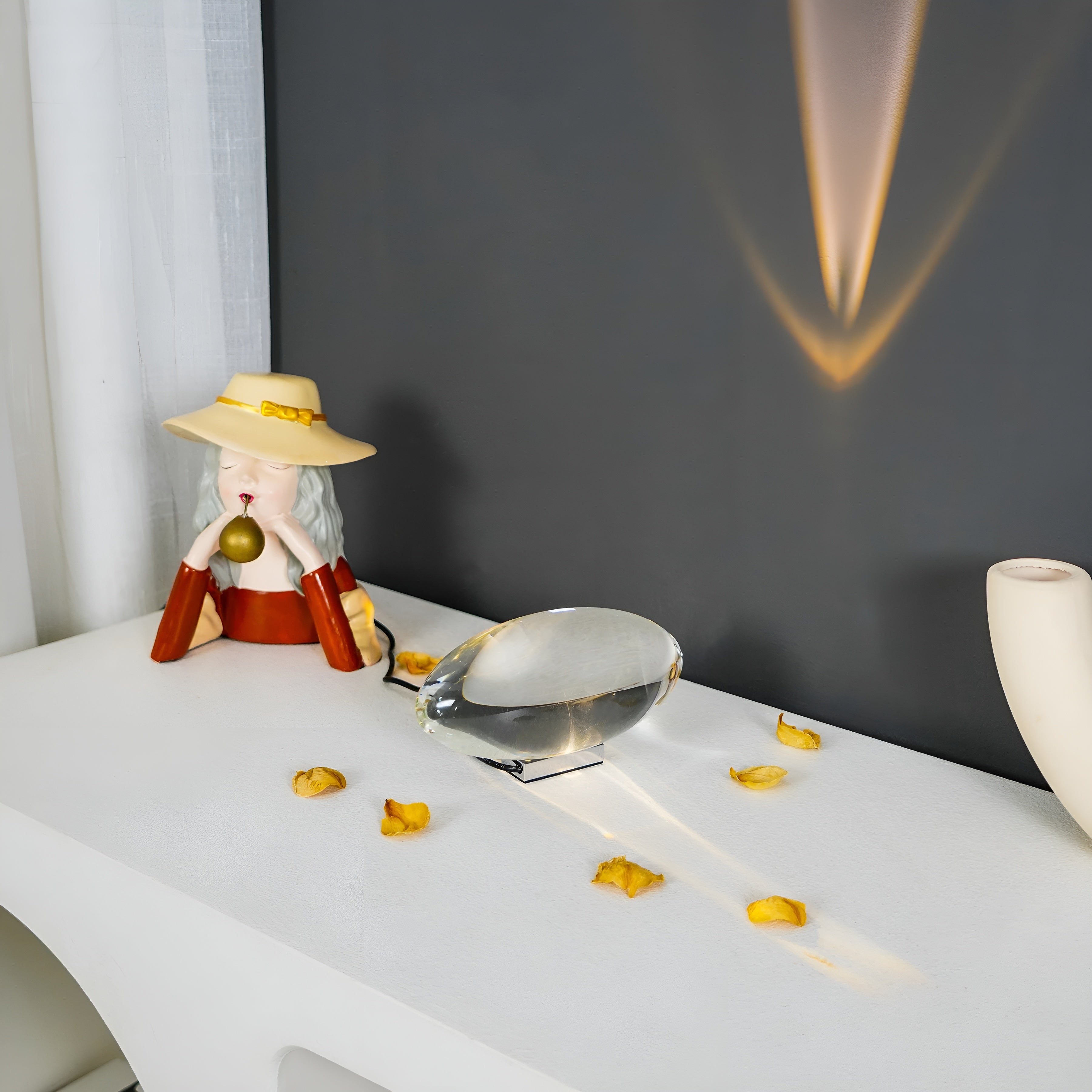 Atmara – Atman Table Lamp Minimal Glass LED Ambient Light