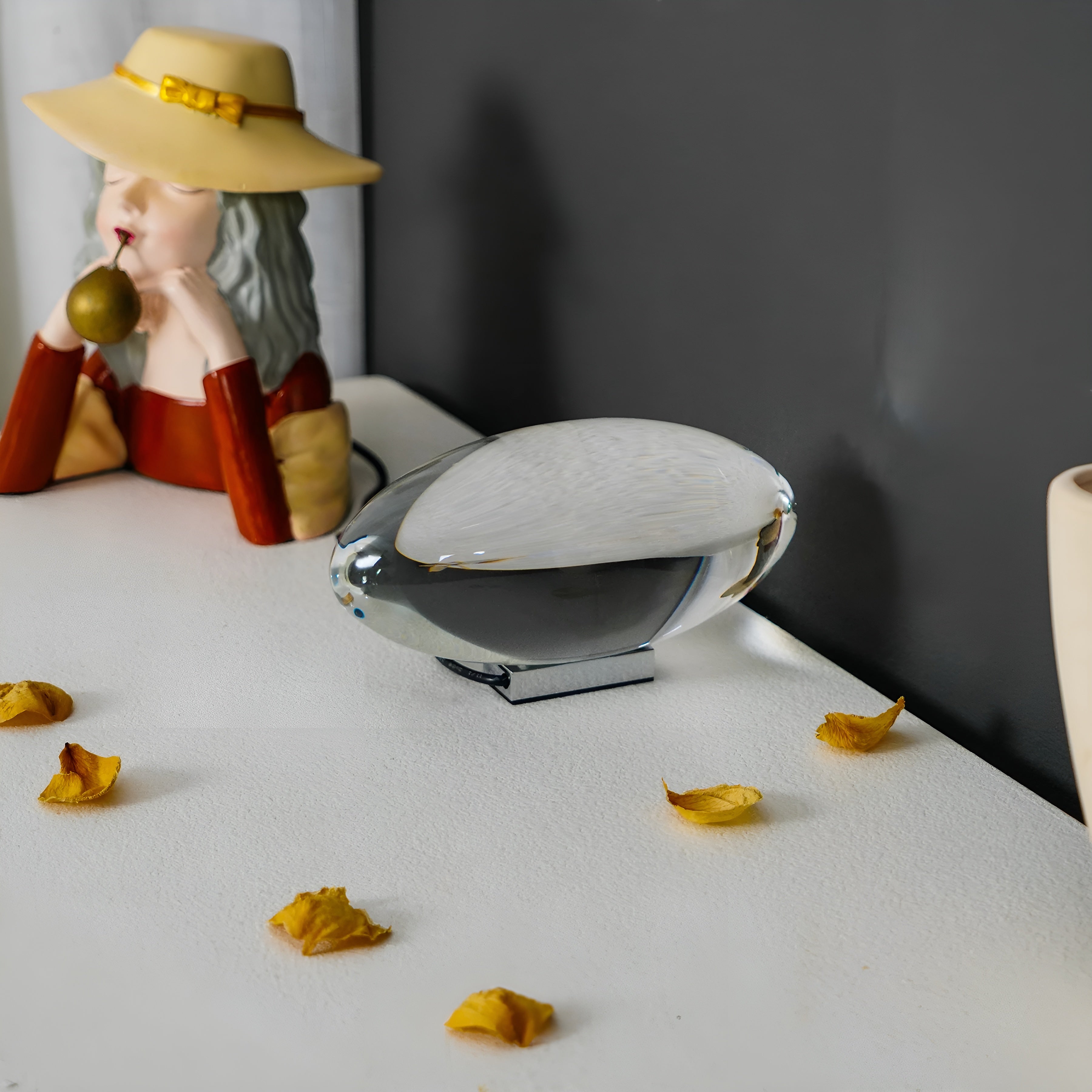 Atmara – Atman Table Lamp Minimal Glass LED Ambient Light