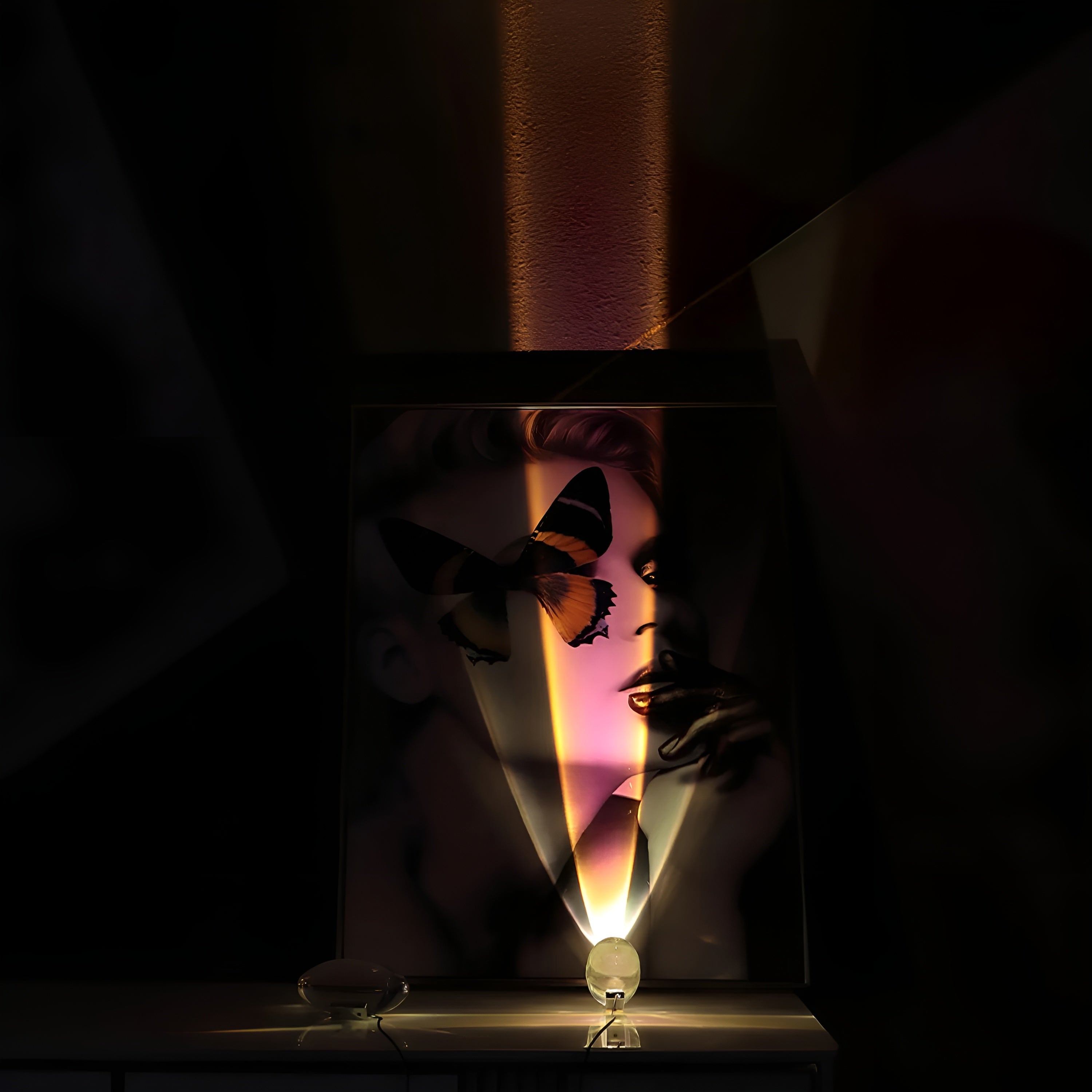 Atmara – Atman Table Lamp Minimal Glass LED Ambient Light