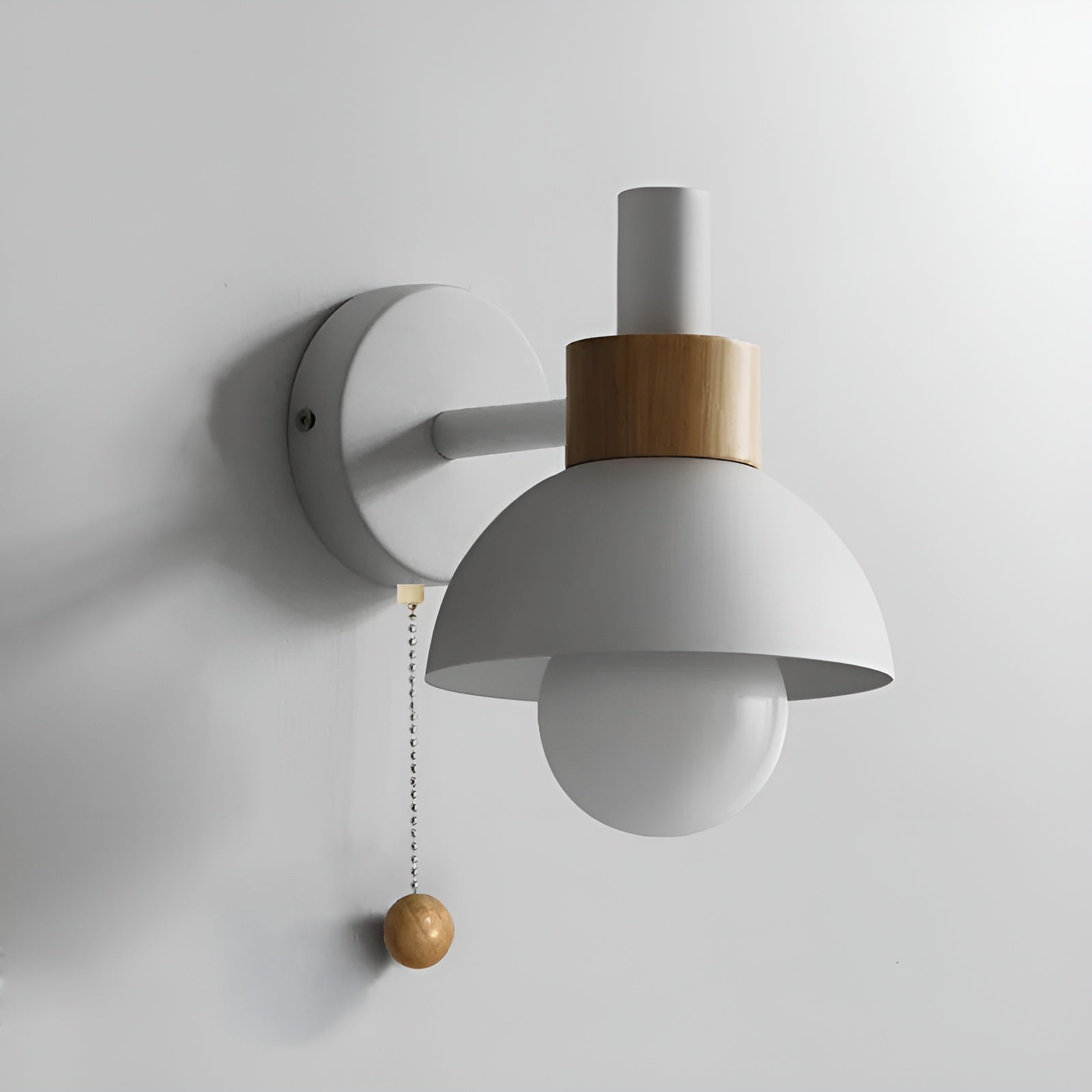 ColorNest – Nordic Macaron Globe Wall Sconce with Soft Warm Glow