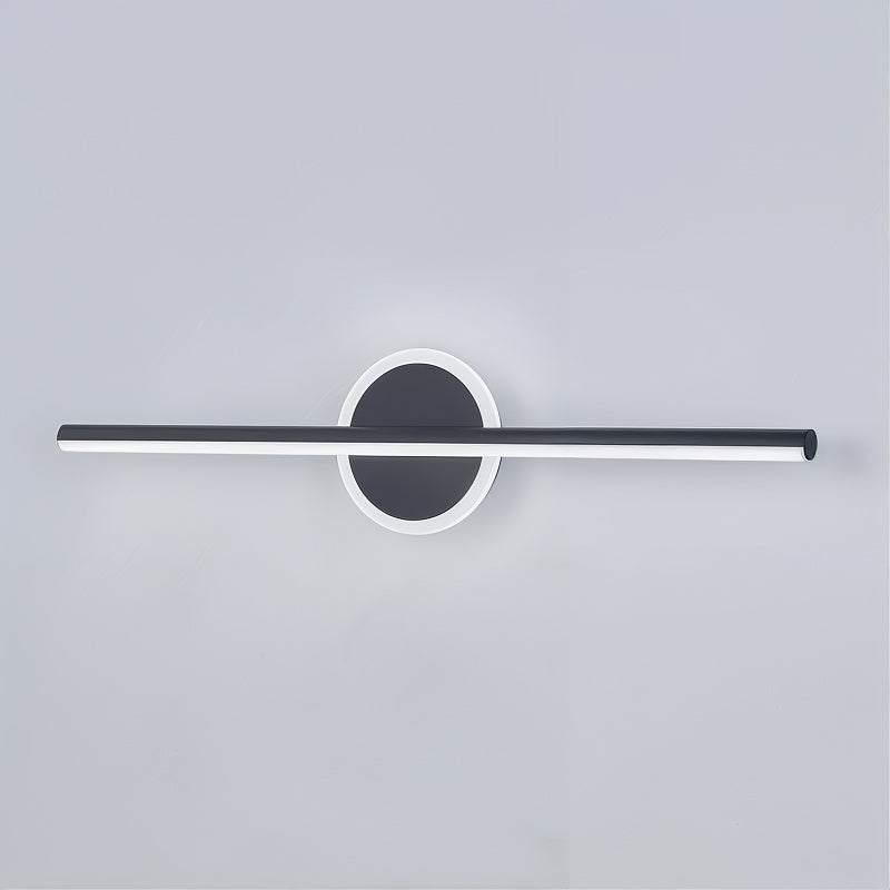 GleamNova – Black and gold LED wall lamp with modern warm lighting