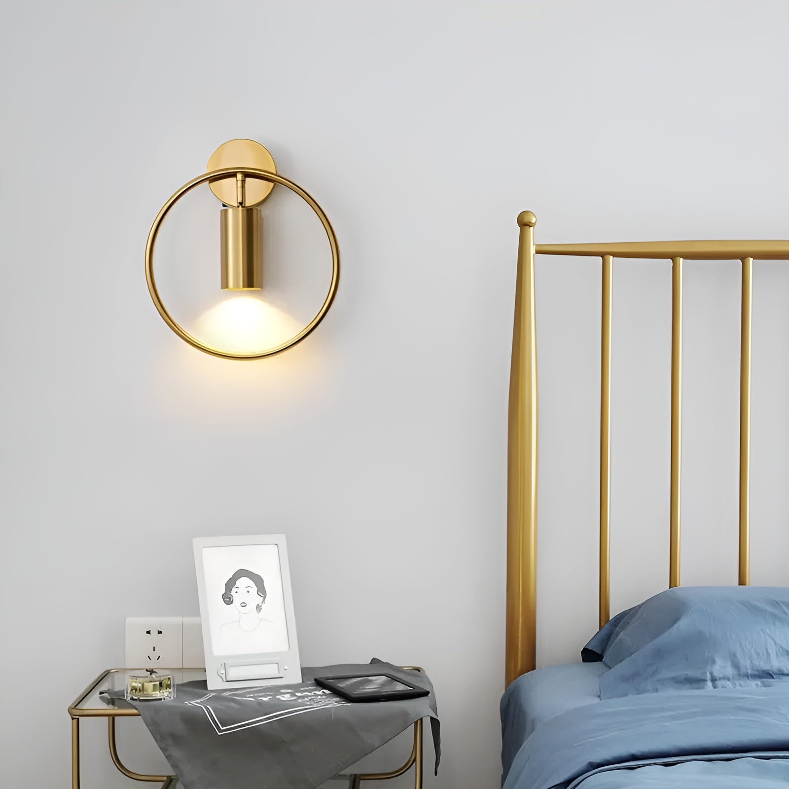 Bentharo – Post Modern Wall Lamp Minimal Sculptural LED Sconce