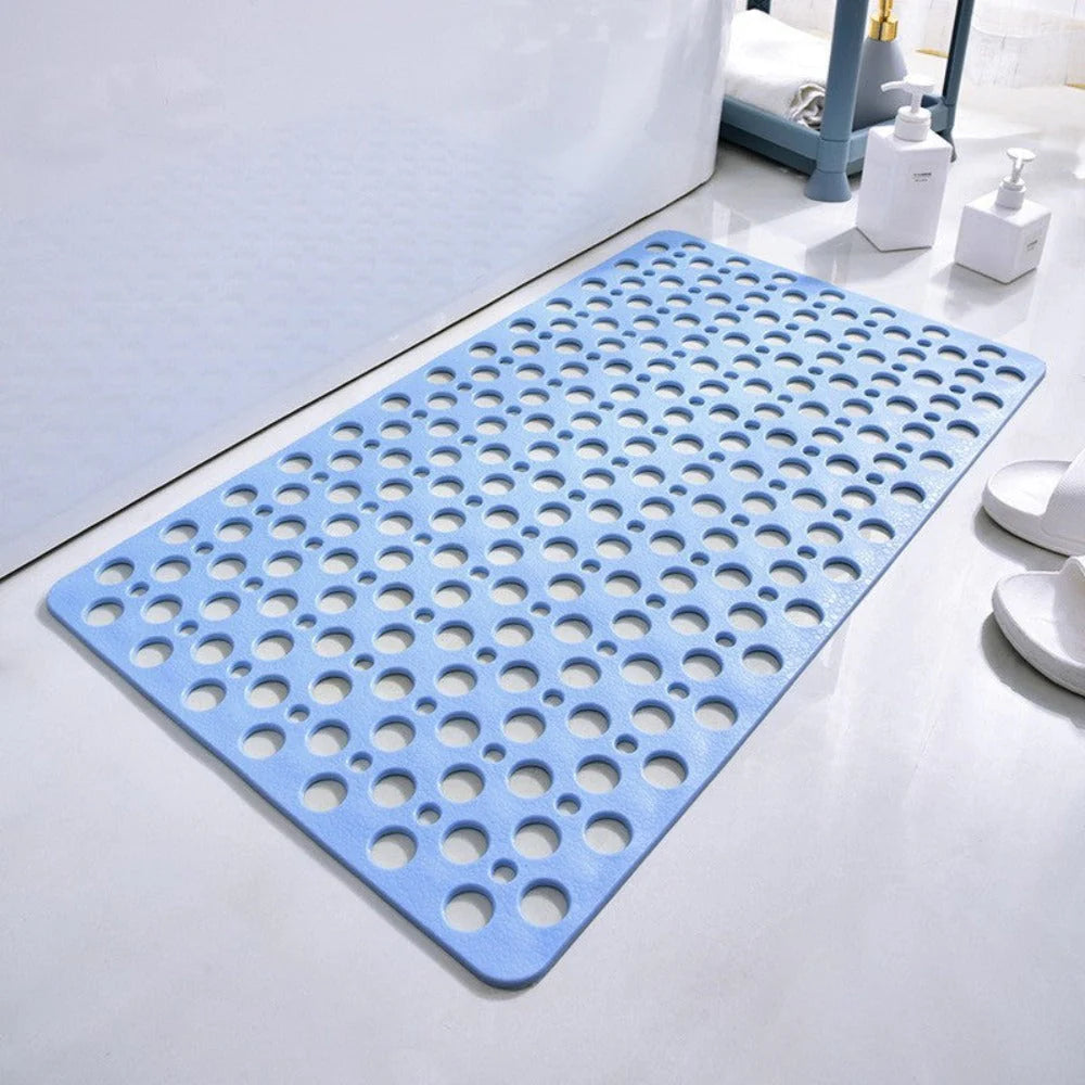 HydroHaven – Antislip Shower Mat Square Non Slip Bathroom Mat with Hygienic Drainage and Soft PVC Comfort Surface