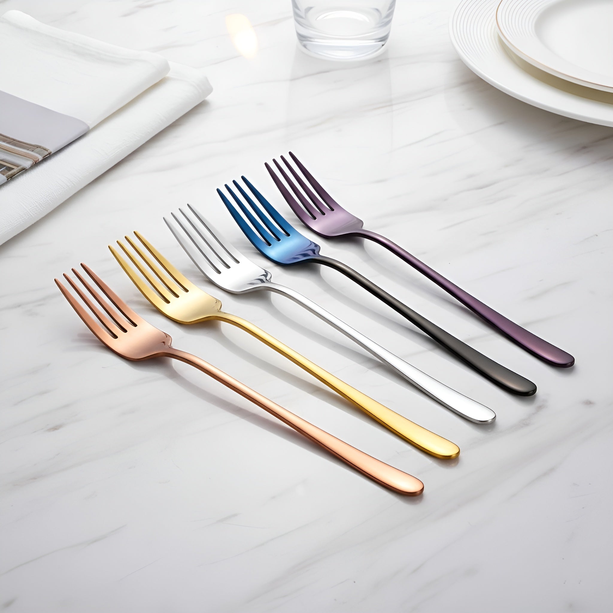 Valenne – Modern Stainless Steel Dining Fork for Elegant Table Settings