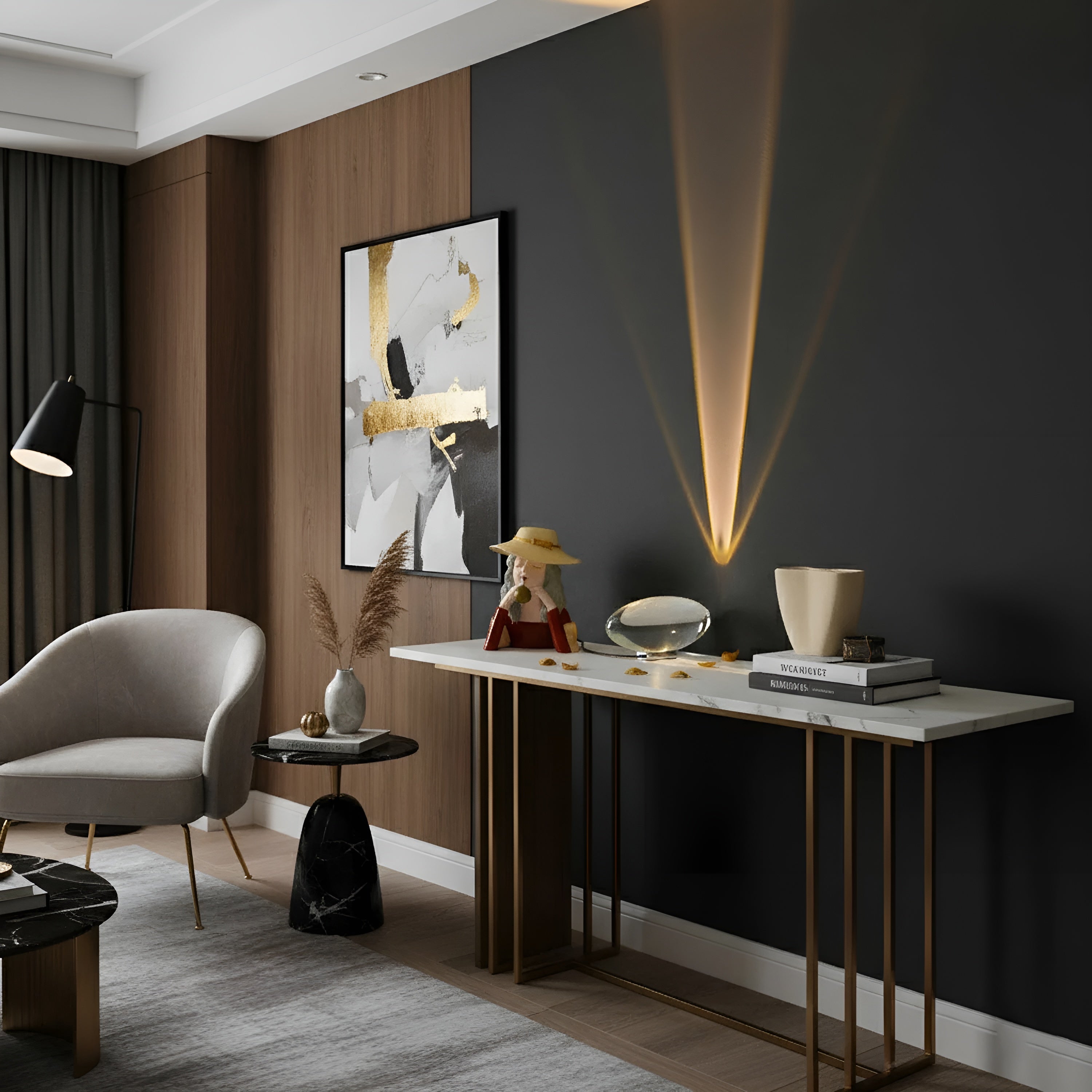 Atmara – Atman Table Lamp Minimal Glass LED Ambient Light