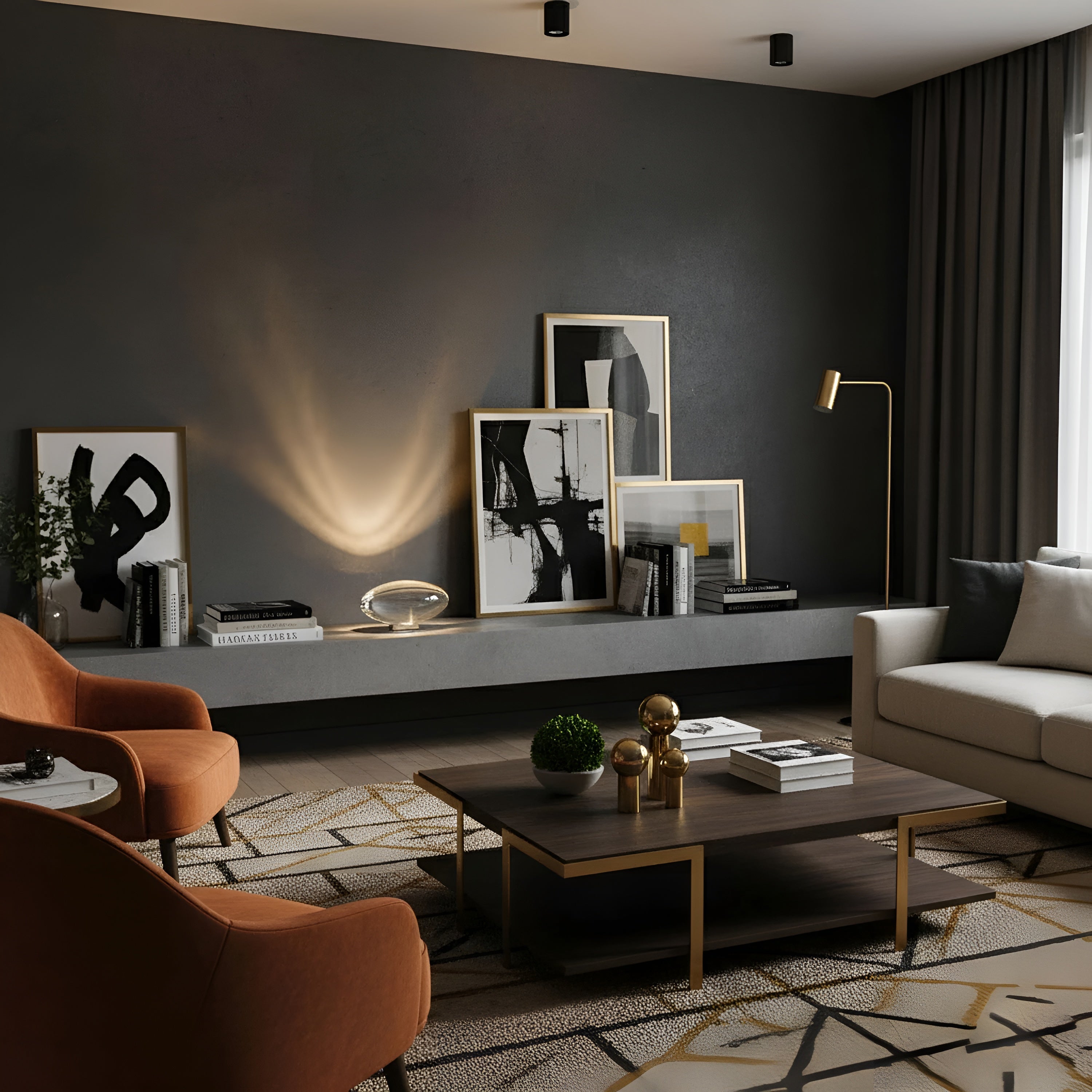 Atmara – Atman Table Lamp Minimal Glass LED Ambient Light