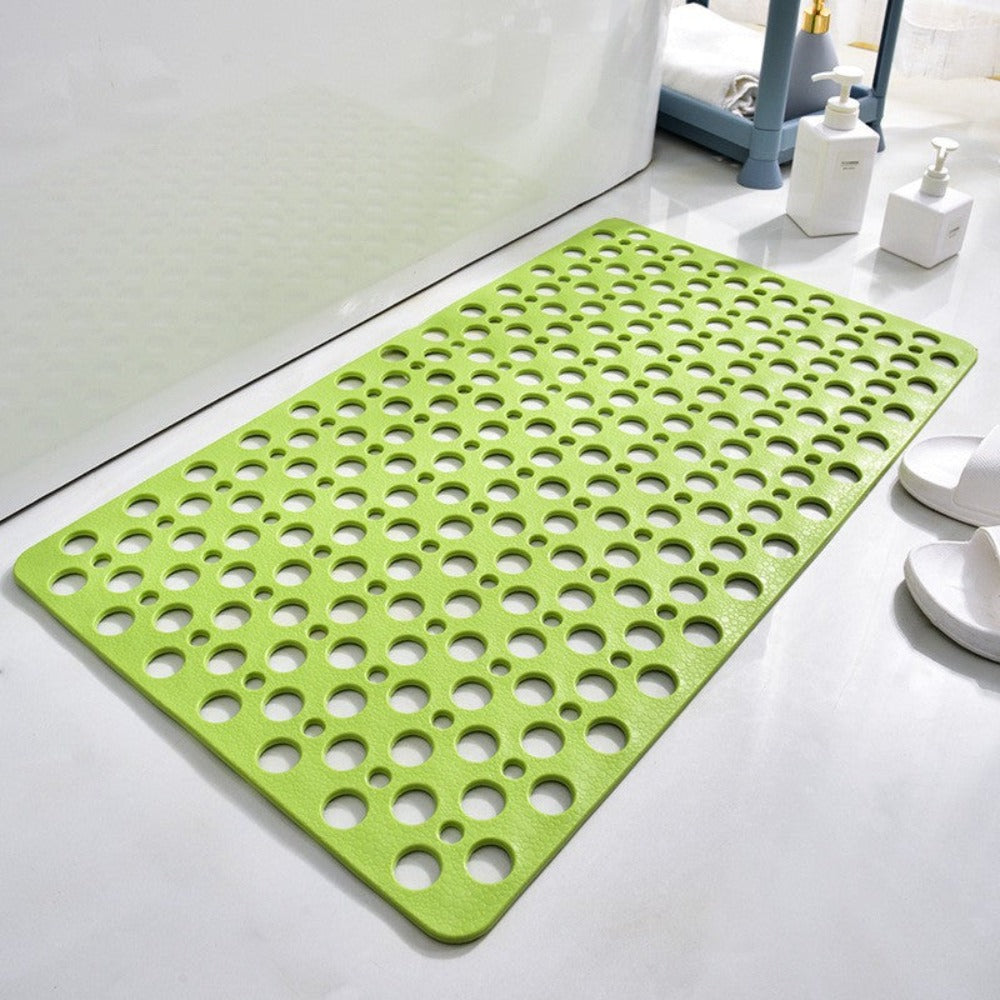 HydroHaven – Antislip Shower Mat Square Non Slip Bathroom Mat with Hygienic Drainage and Soft PVC Comfort Surface