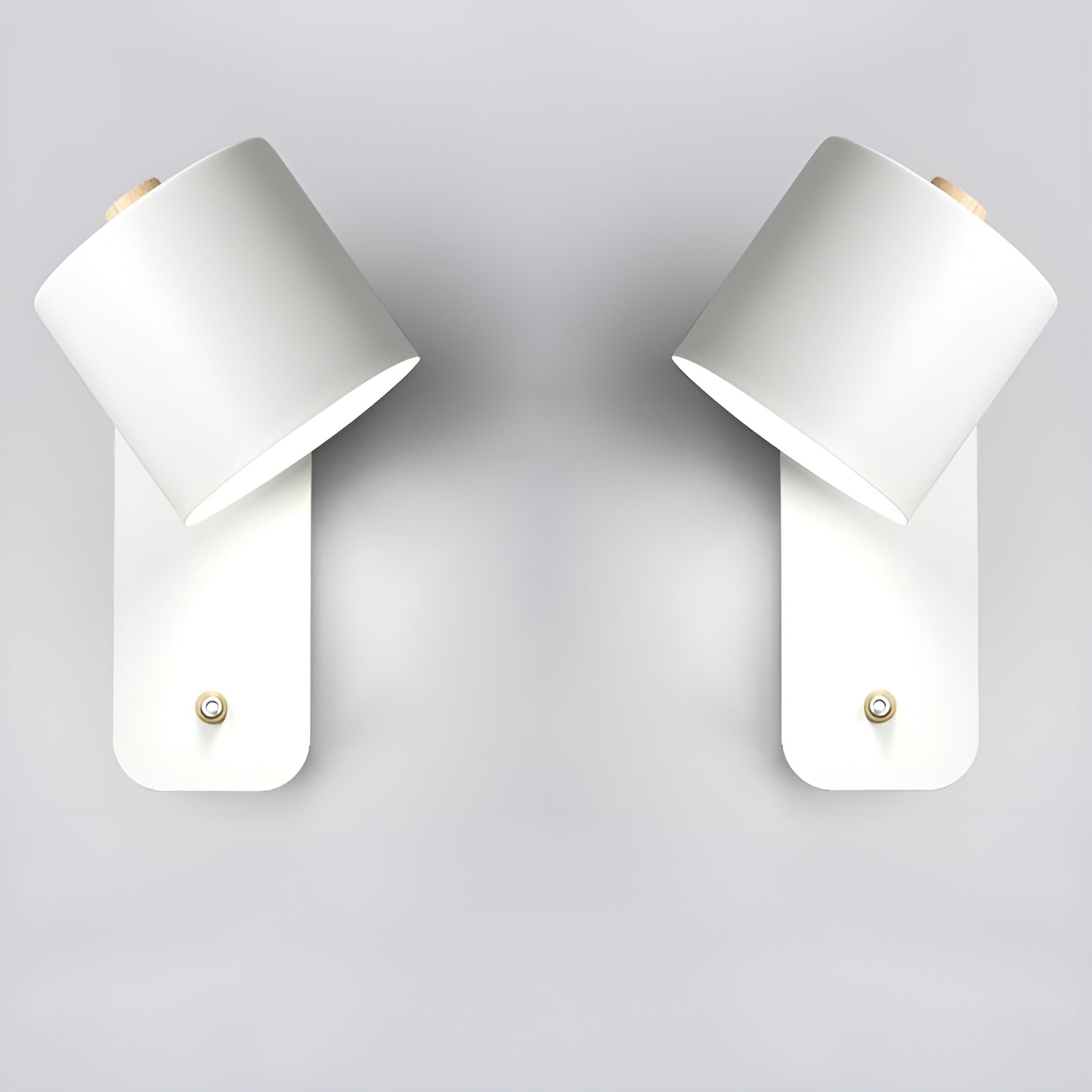 LumaTurn – Modern LED Wall Lamp with Switch and Adjustable Metal Indoor Wall Light