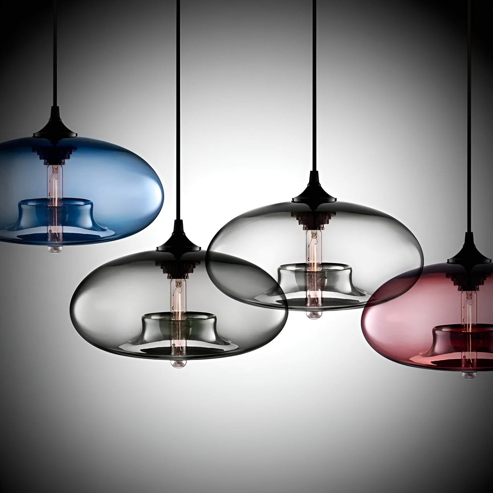 LumiDawn – Glass Pendant Light with Elegant Ambient Glow