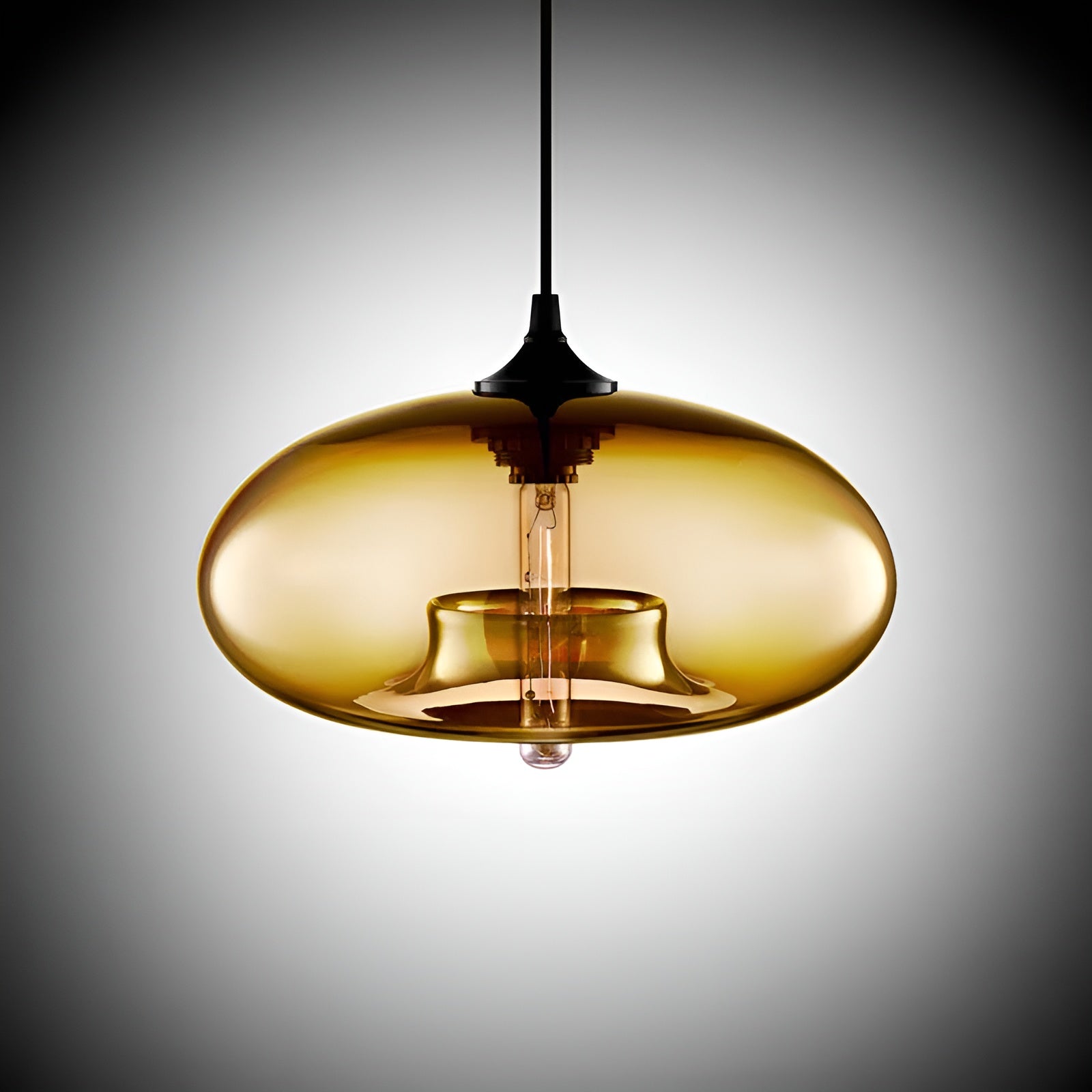 LumiDawn – Glass Pendant Light with Elegant Ambient Glow