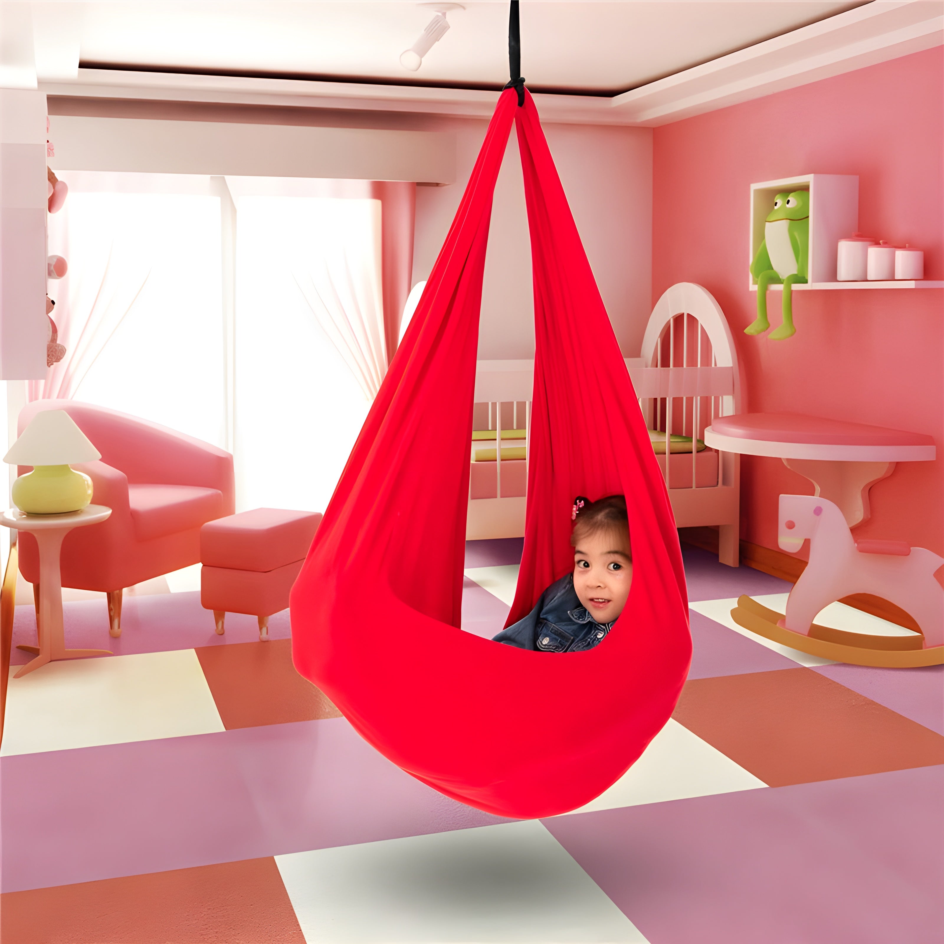 ZenCradle – Therapy Hammock for Children - Cotton Sensory Cradle