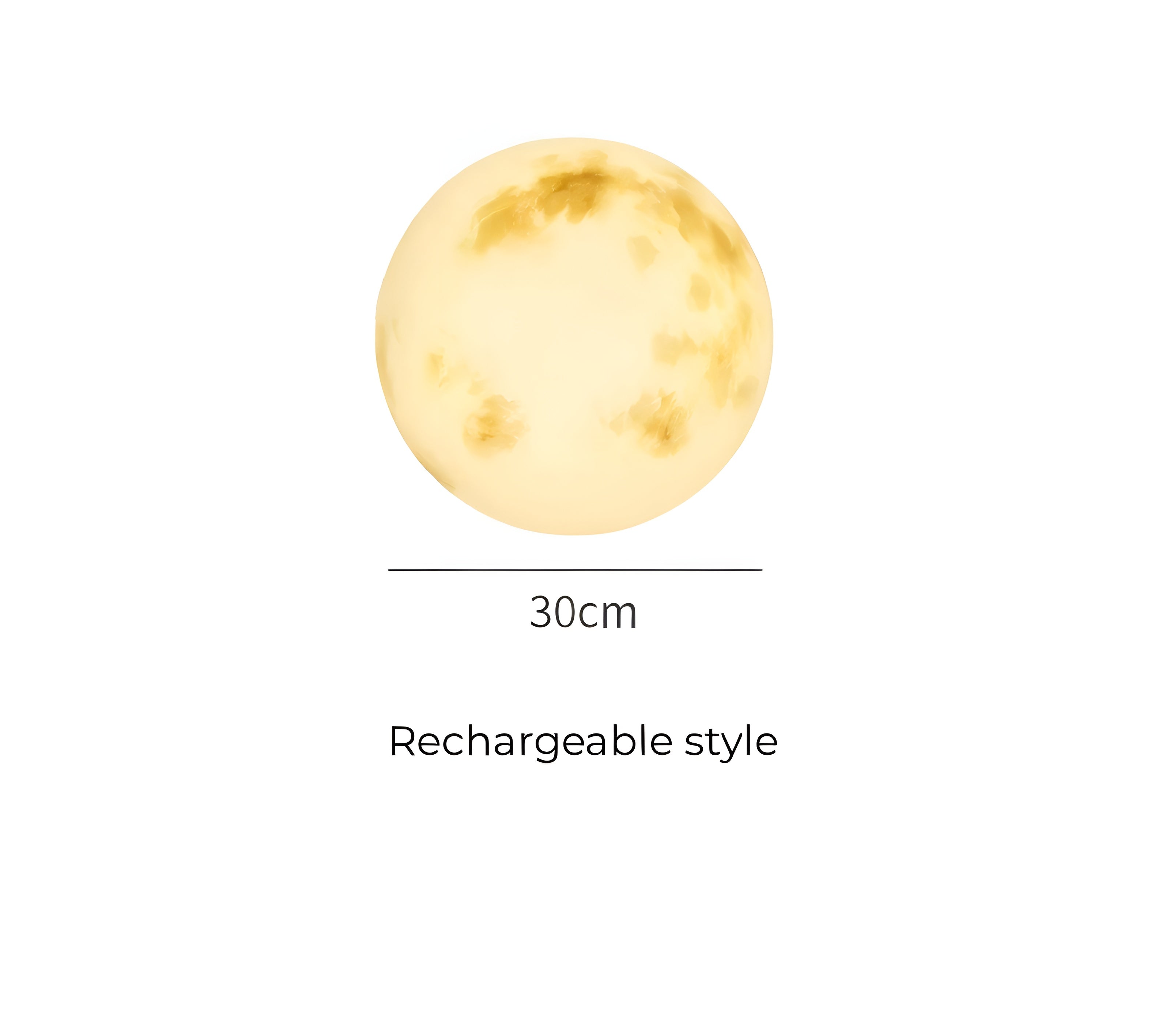 LunaLumena – Solar Moon Garden Light a Warm LED Outdoor Decoration