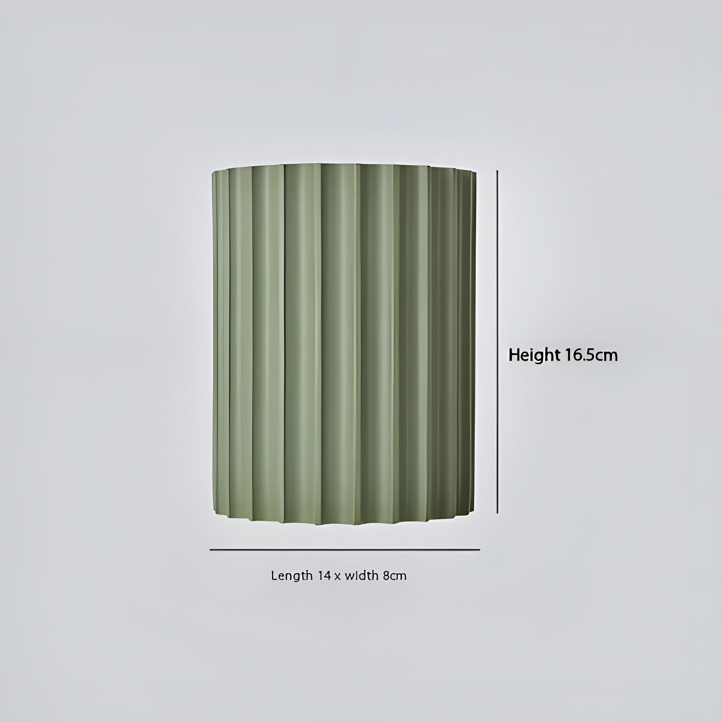 LumaWave – Resin Wall Lamp Modern Wavy Light Fixture with G9 LED