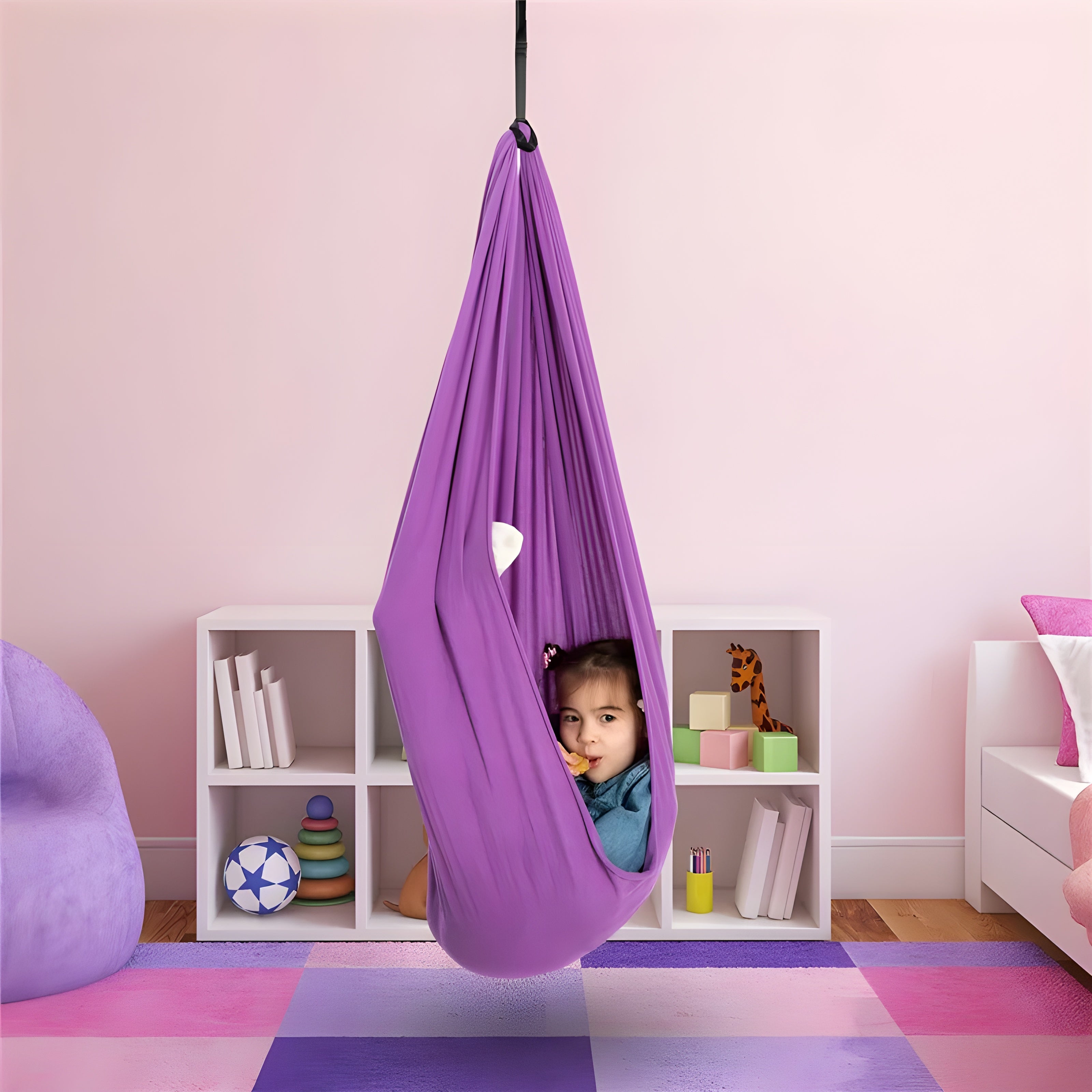 ZenCradle – Therapy Hammock for Children - Cotton Sensory Cradle