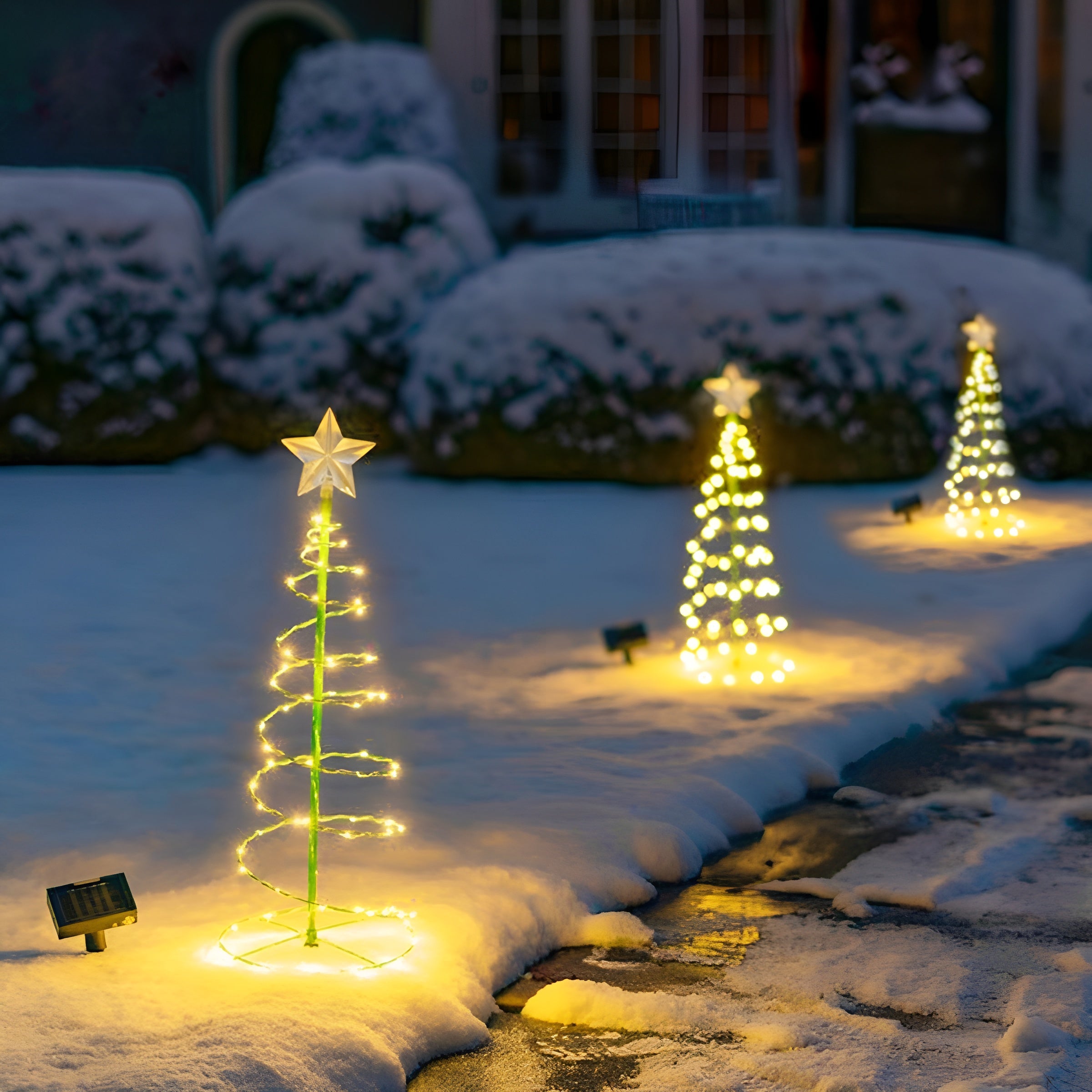 Solarpine – Wireless Solar Christmas Tree Outdoor LED Light