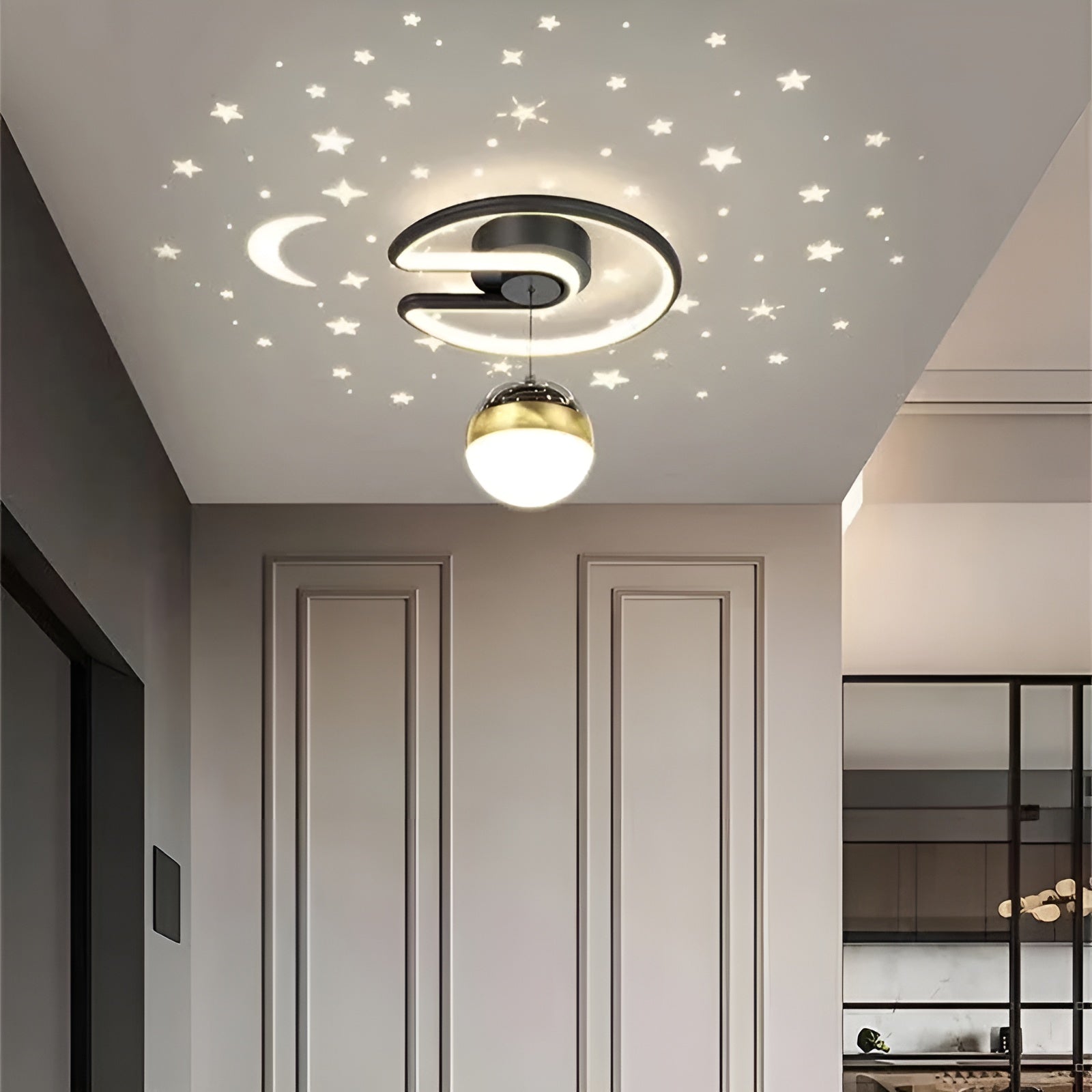 StellaGlow – LED Starry Sky Ceiling Light for Kids and Living Rooms
