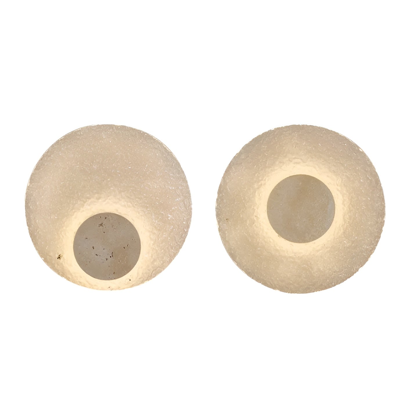 LumiCraft – Travertine Wall Lamp with Modern Acrylic Indoor LED Light