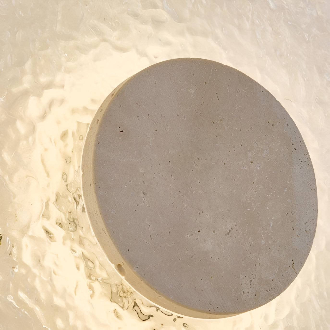 LumiCraft – Travertine Wall Lamp with Modern Acrylic Indoor LED Light