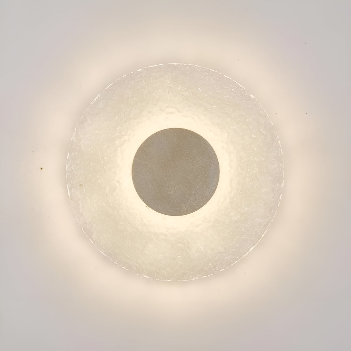 LumiCraft – Travertine Wall Lamp with Modern Acrylic Indoor LED Light