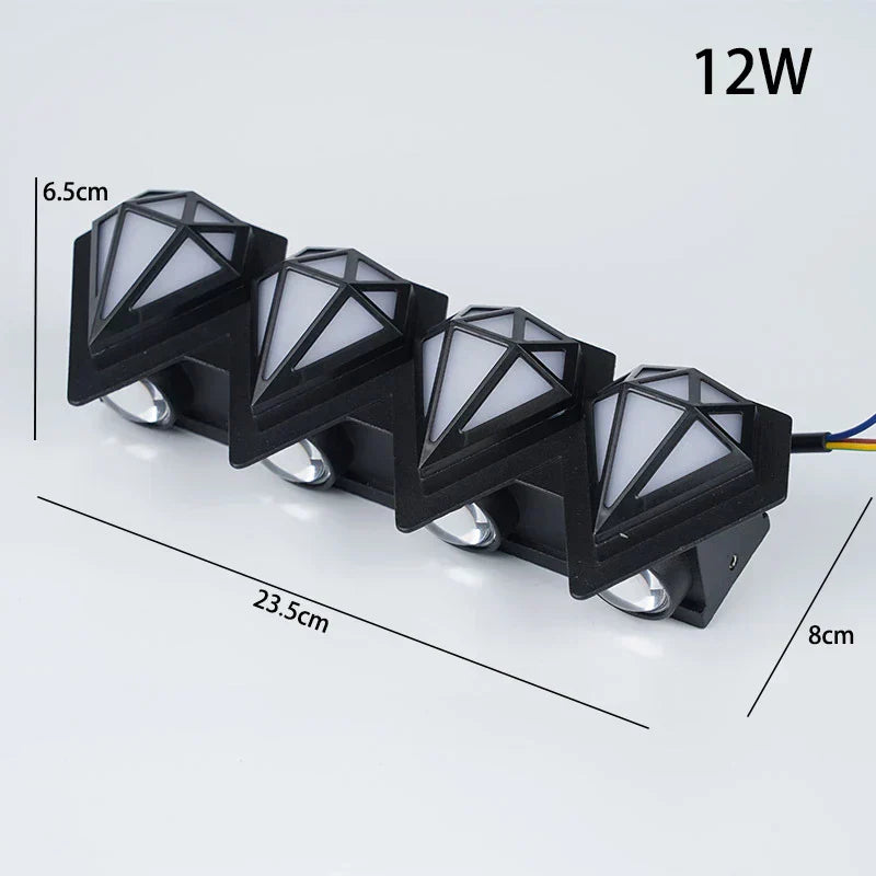 HydroLume – Sustainable waterproof LED outdoor wall lamp (IP65)