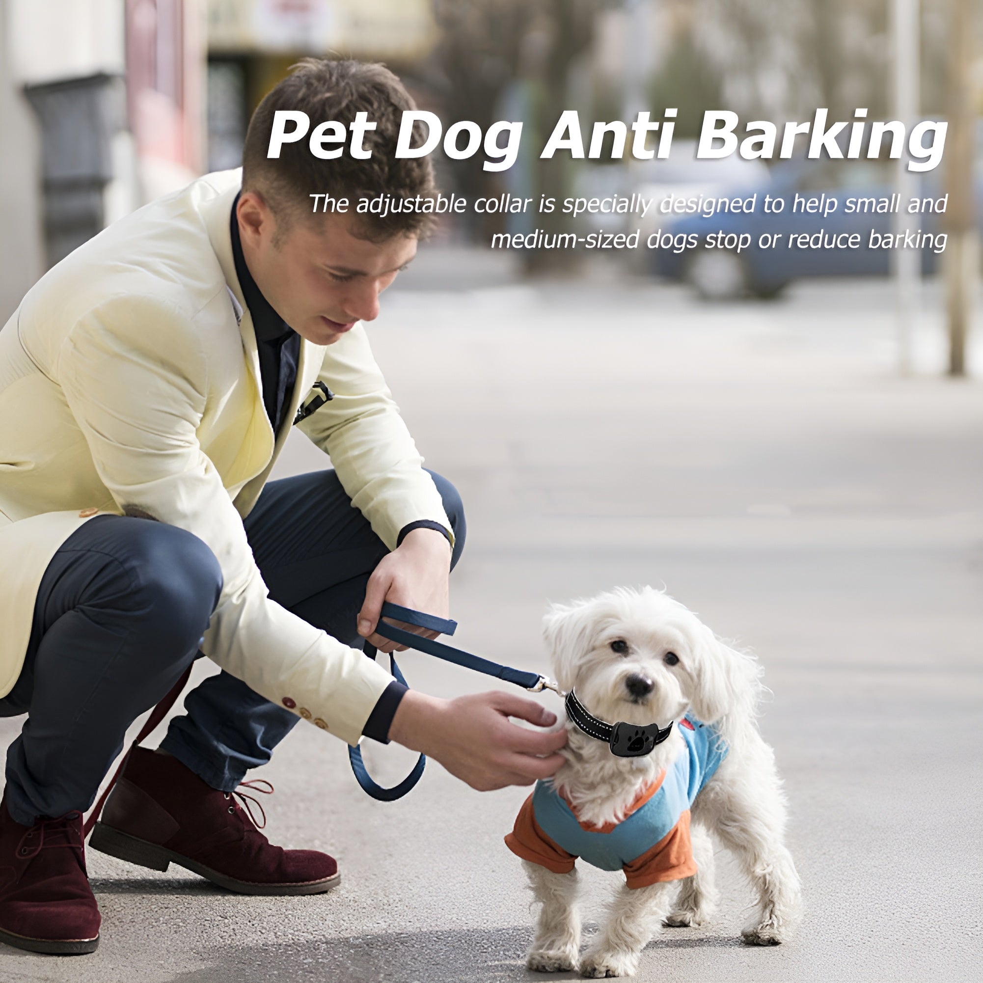 QuietPaws – Anti-Bark Dog Training Collar with Vibration and Ultrasound