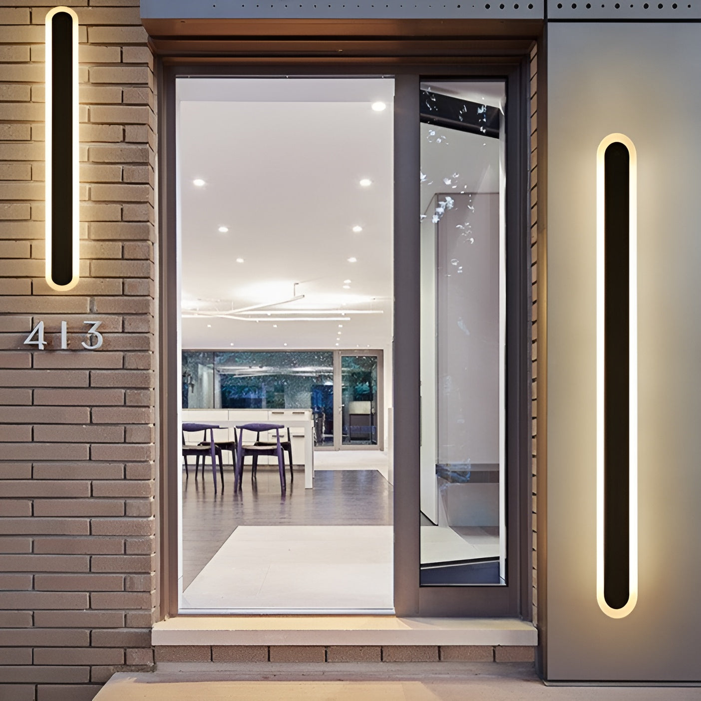 Lumivora – Outdoor LED Wall Light with Modern Minimal Design Waterproof Build
