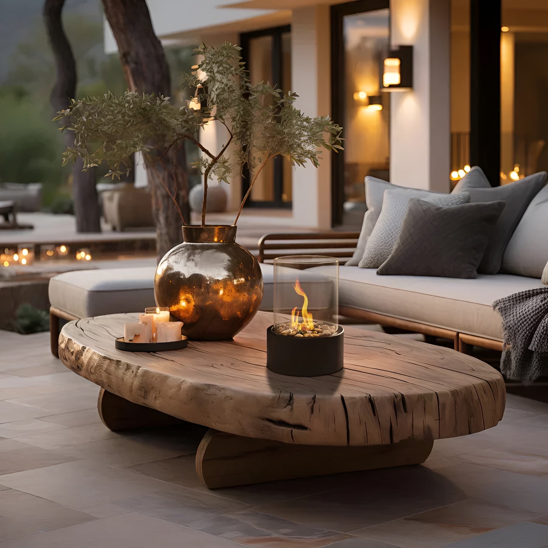 Flamara – Modern Portable Ethanol Fireplace for Indoor & Outdoor Use