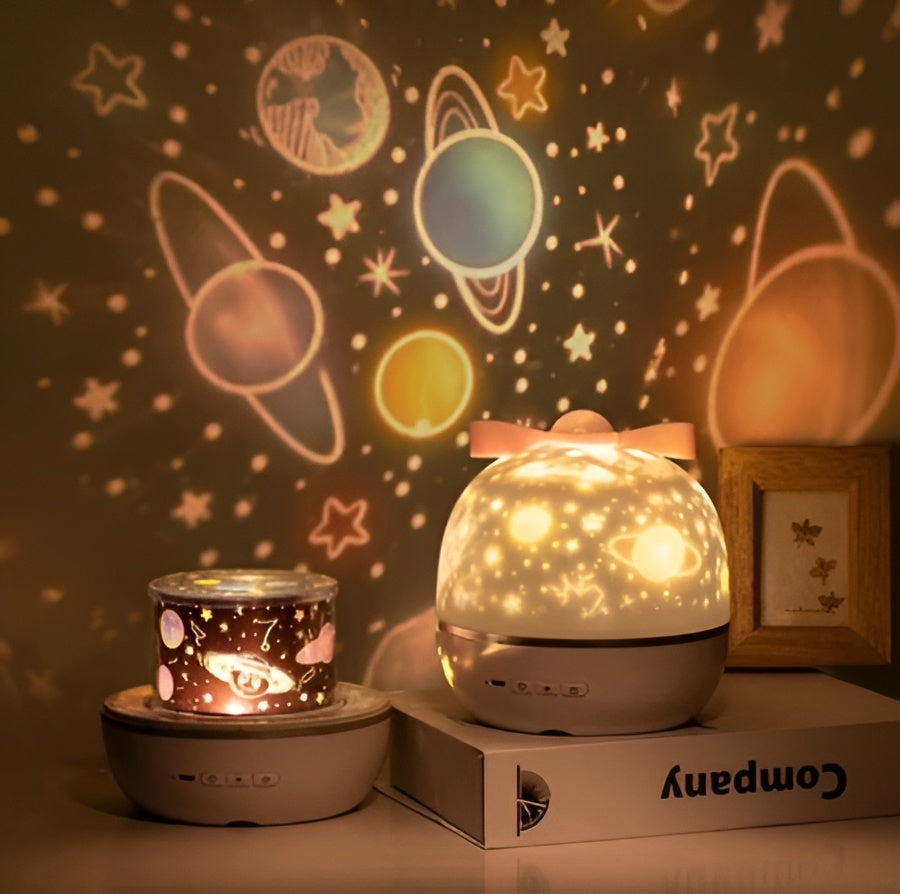 Stellumo – Night Light Projector for Kids with Starry Sky and LED Effects