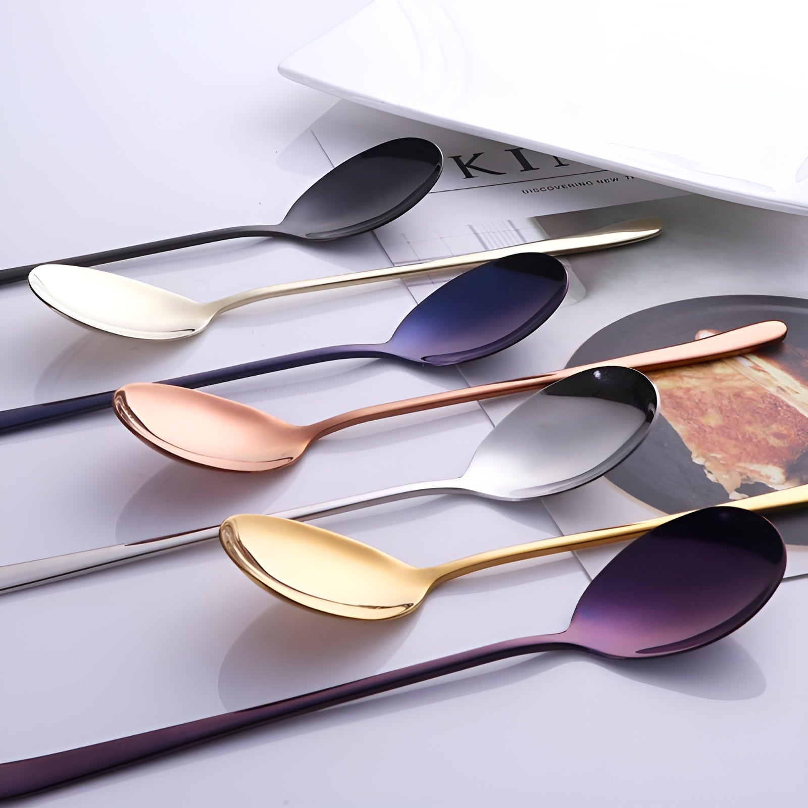 Élanza – Modern Stainless Steel Dining Spoon for Elegant Table Settings