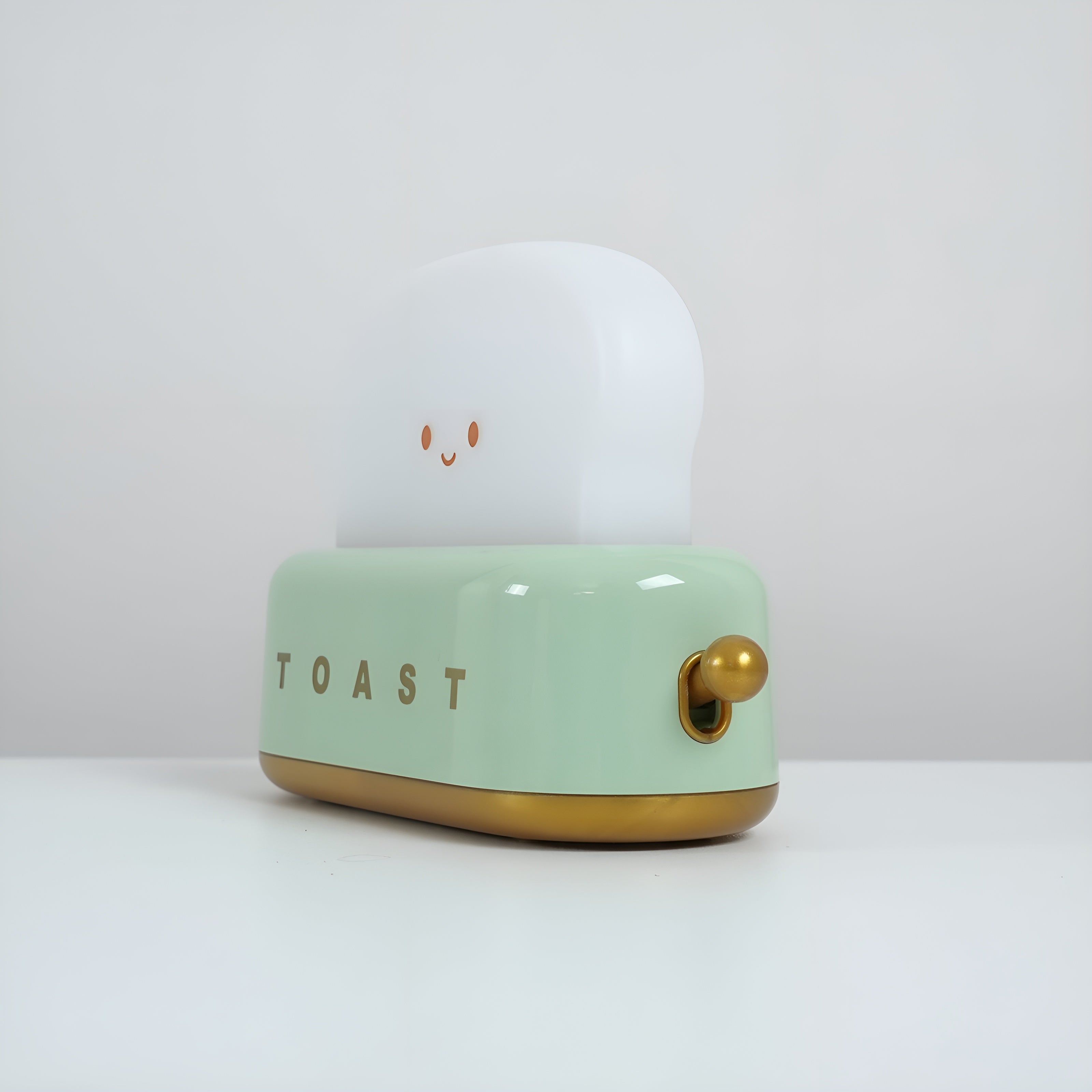 ToastiGlow – Toaster Table Lamp with Built In Battery Warm LED Light