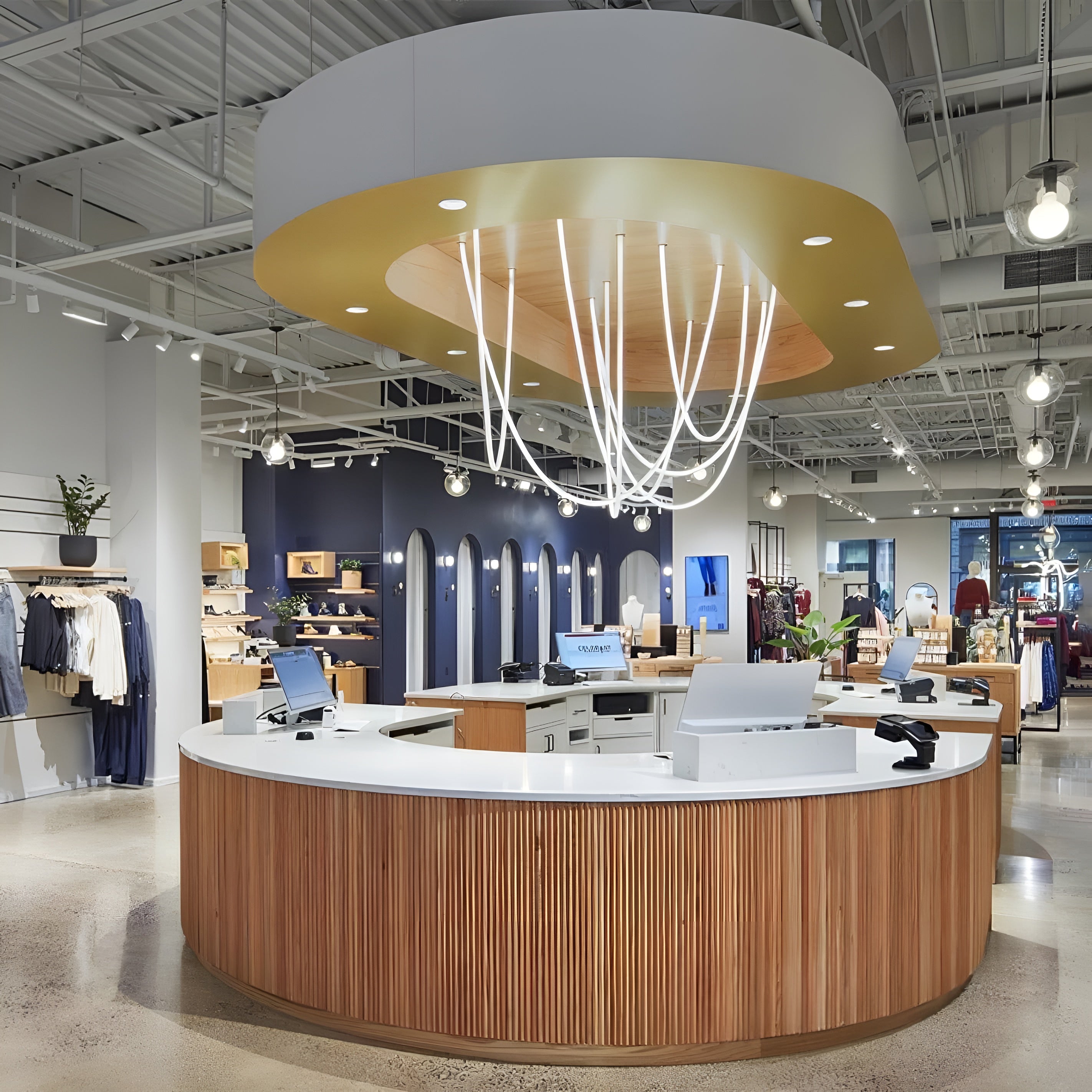 Luminexia – Flex LED Pendant Light with Adjustable Sculptural Modern Design