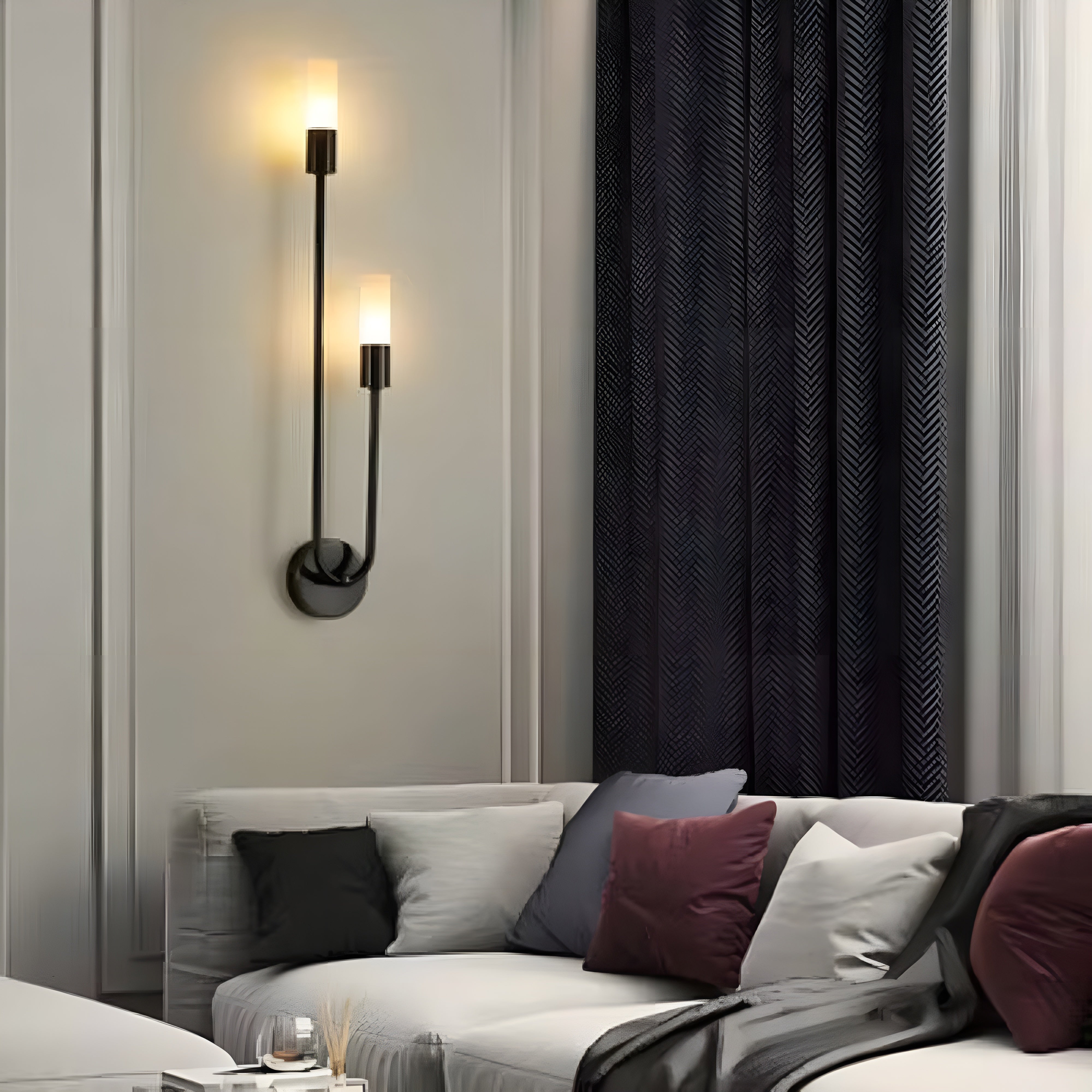 LumiSpire – Sleek LED Wall Light with Warm Ambient Modern Illumination