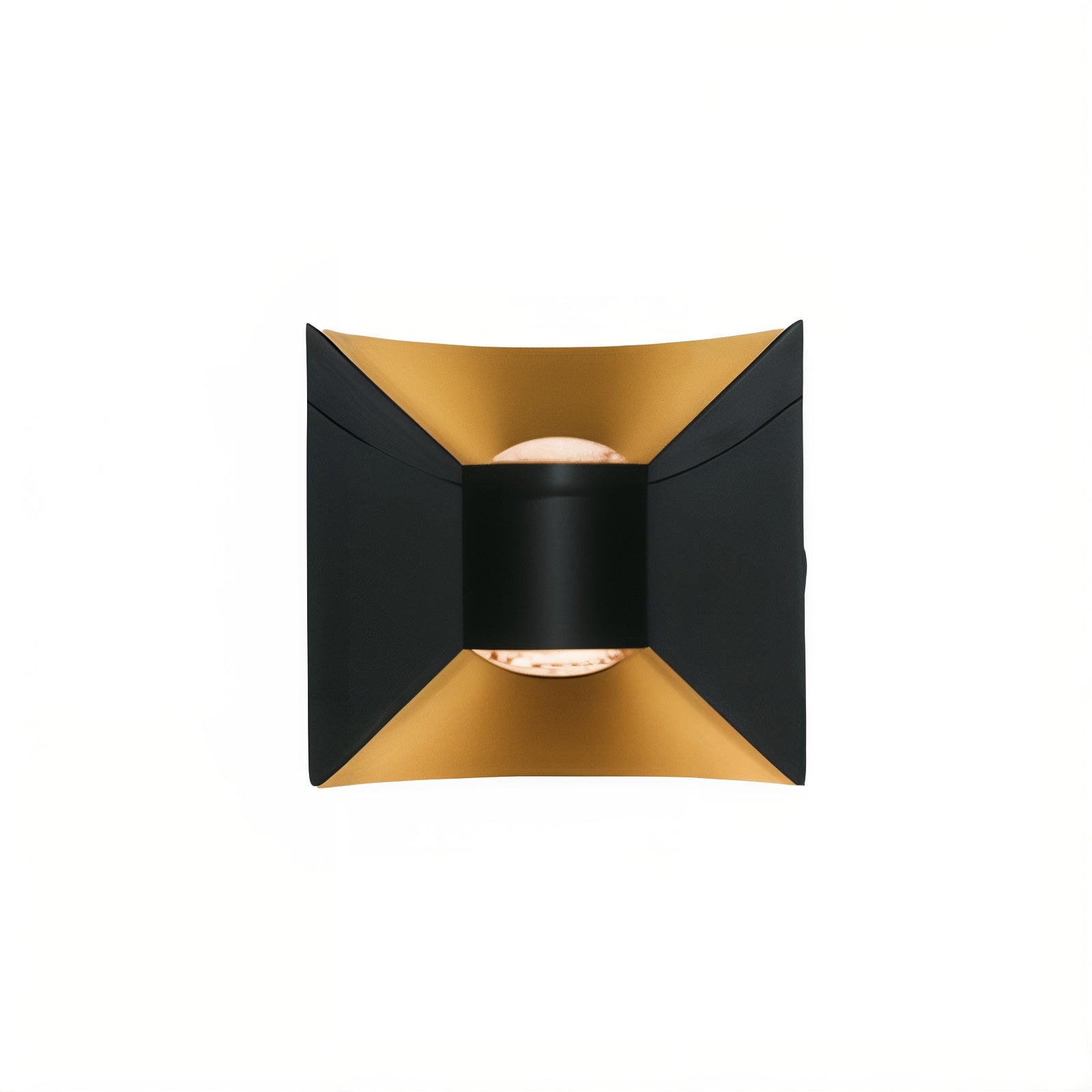 LumaShell – Solar wall light for durable outdoor glow