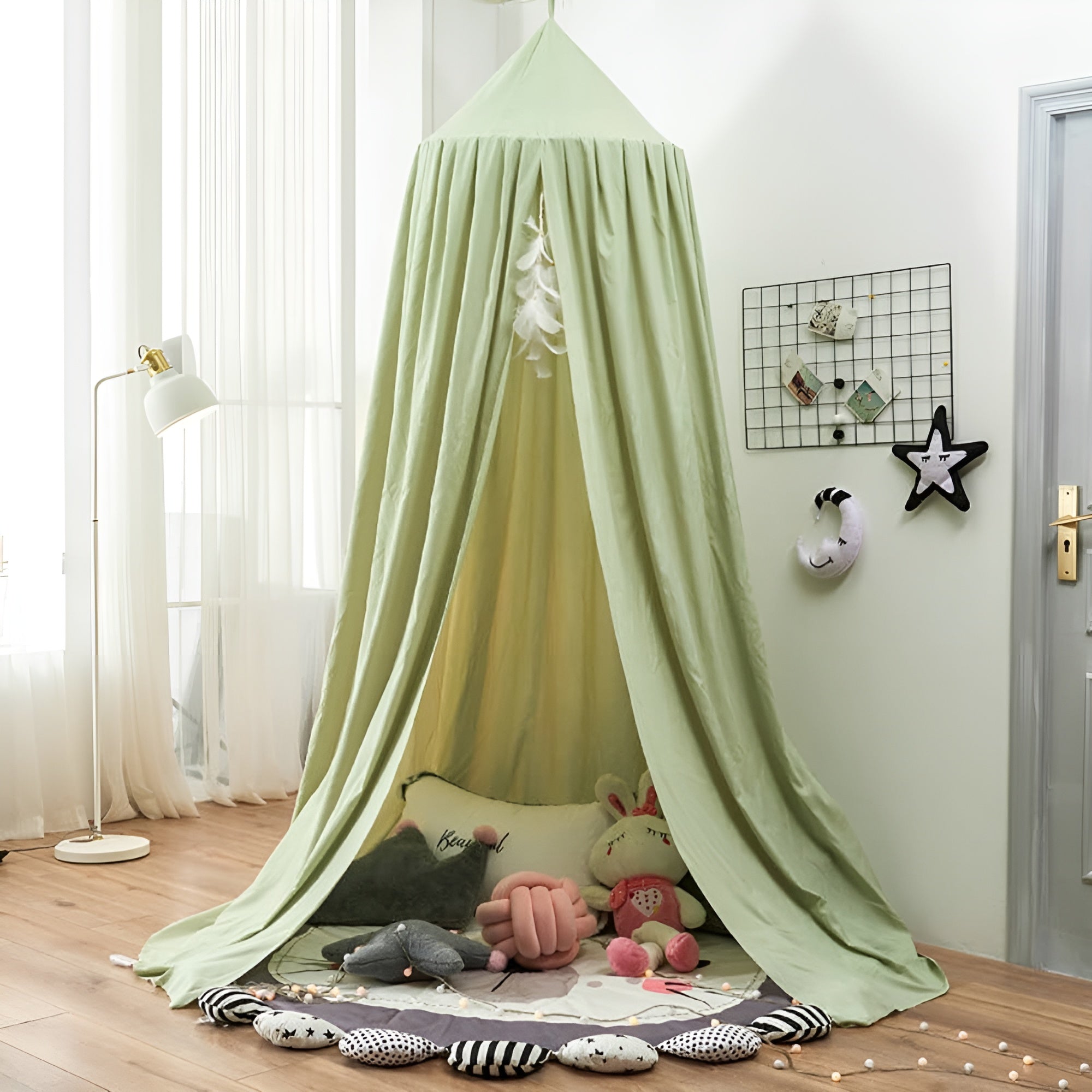 DreamHaven – Kids Canopy a Soft Hanging Bed Canopy for Cozy Play Spaces