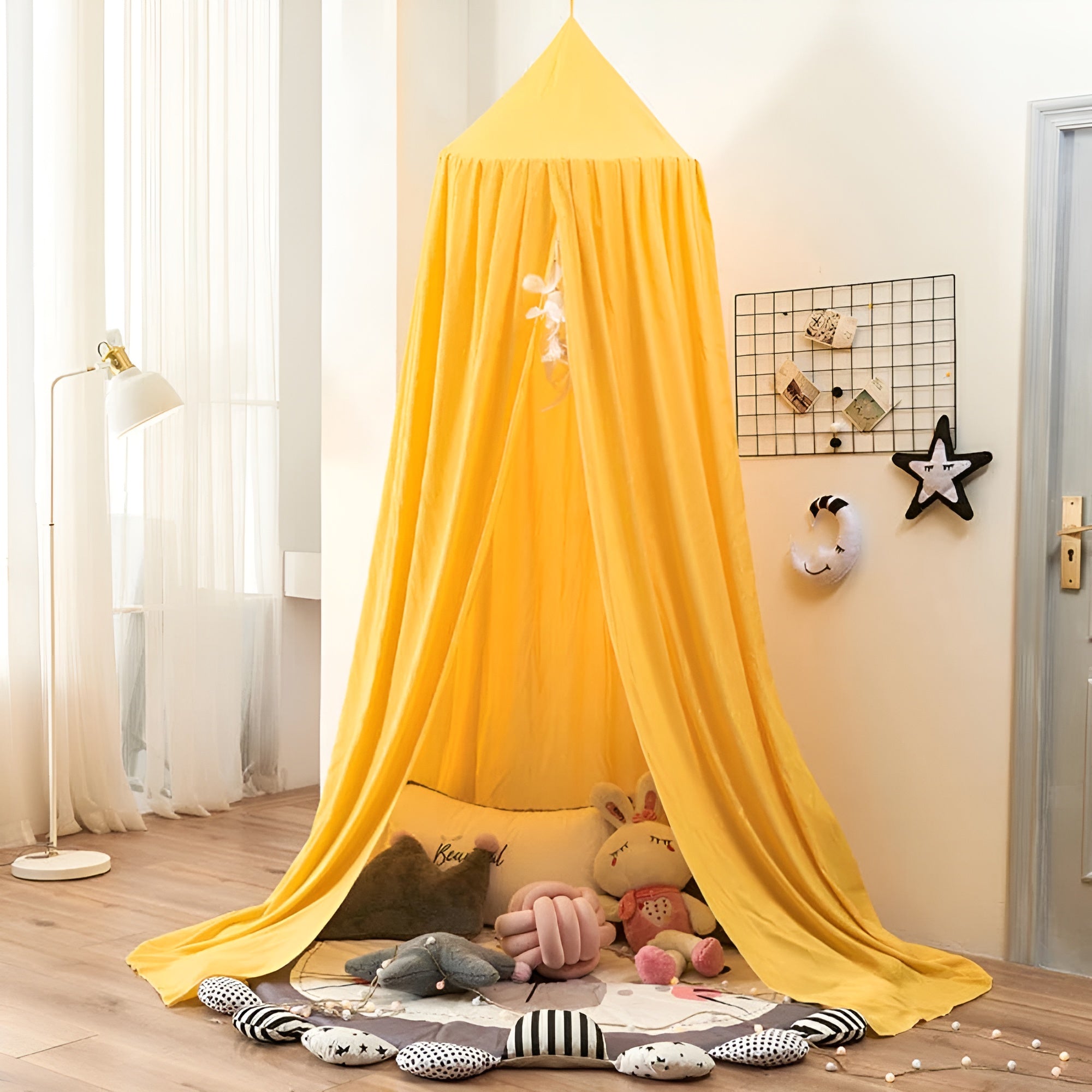 DreamHaven – Kids Canopy a Soft Hanging Bed Canopy for Cozy Play Spaces