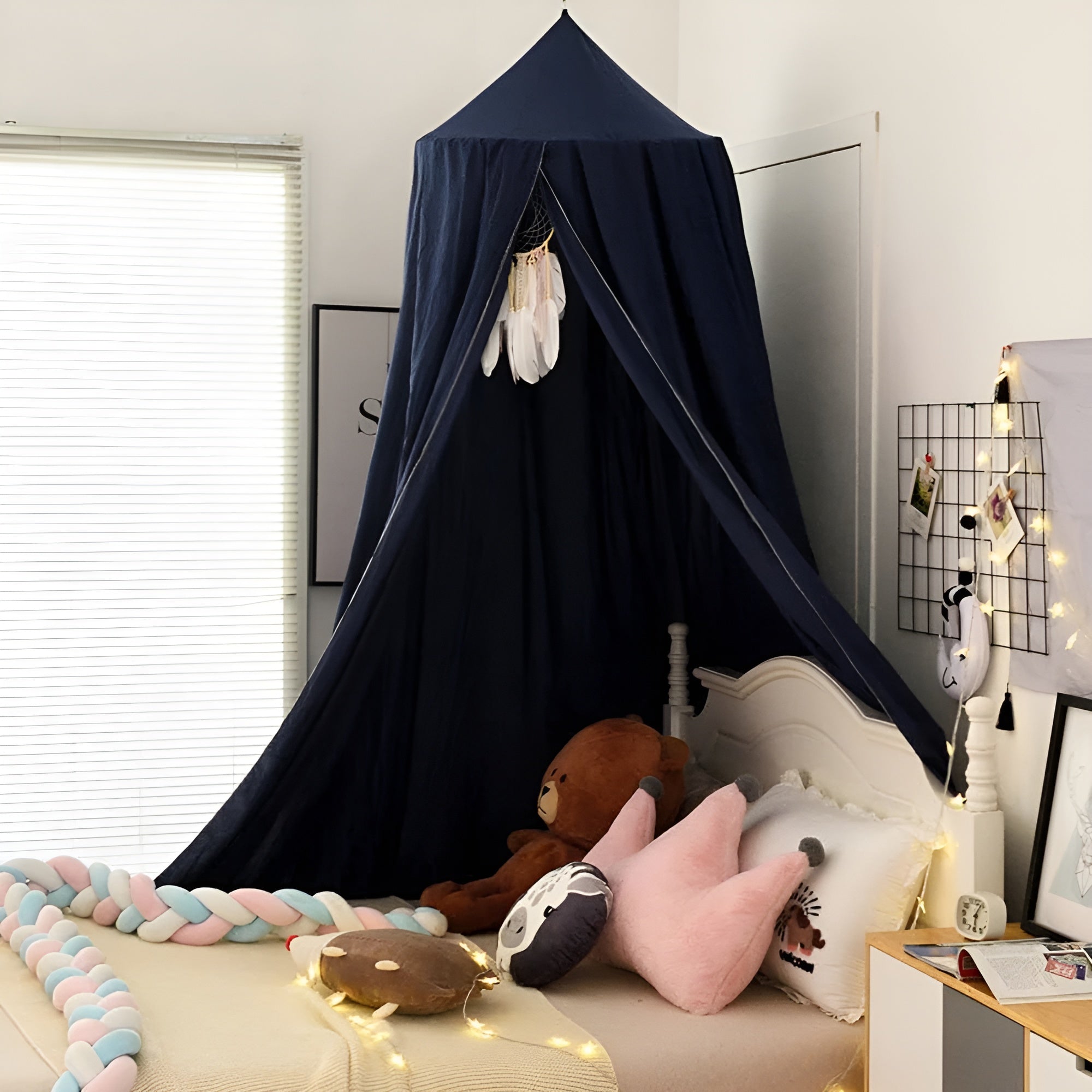 DreamHaven – Kids Canopy a Soft Hanging Bed Canopy for Cozy Play Spaces